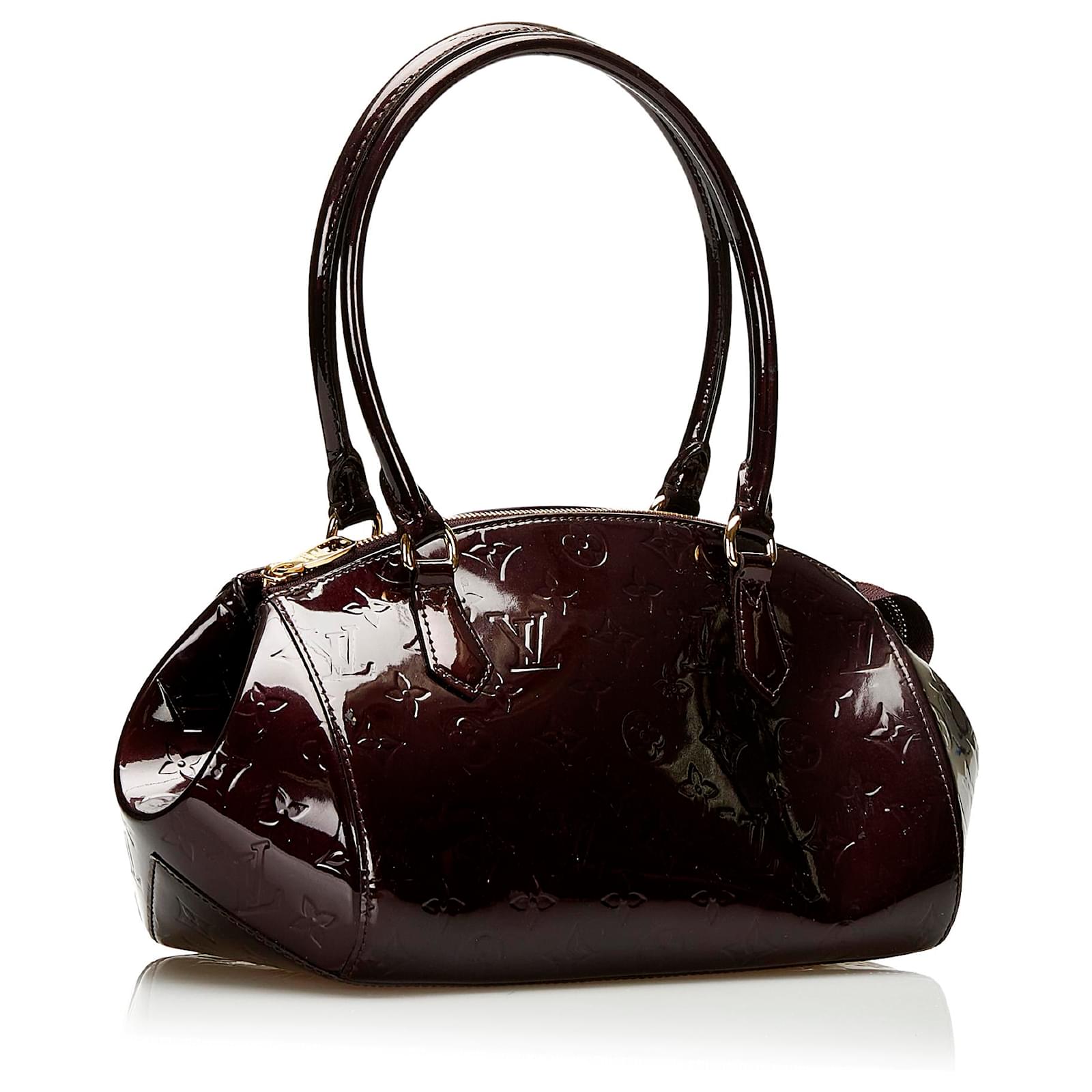Louis Vuitton Purple Vernis Sherwood PM Leather Patent leather ref.694137 -  Joli Closet