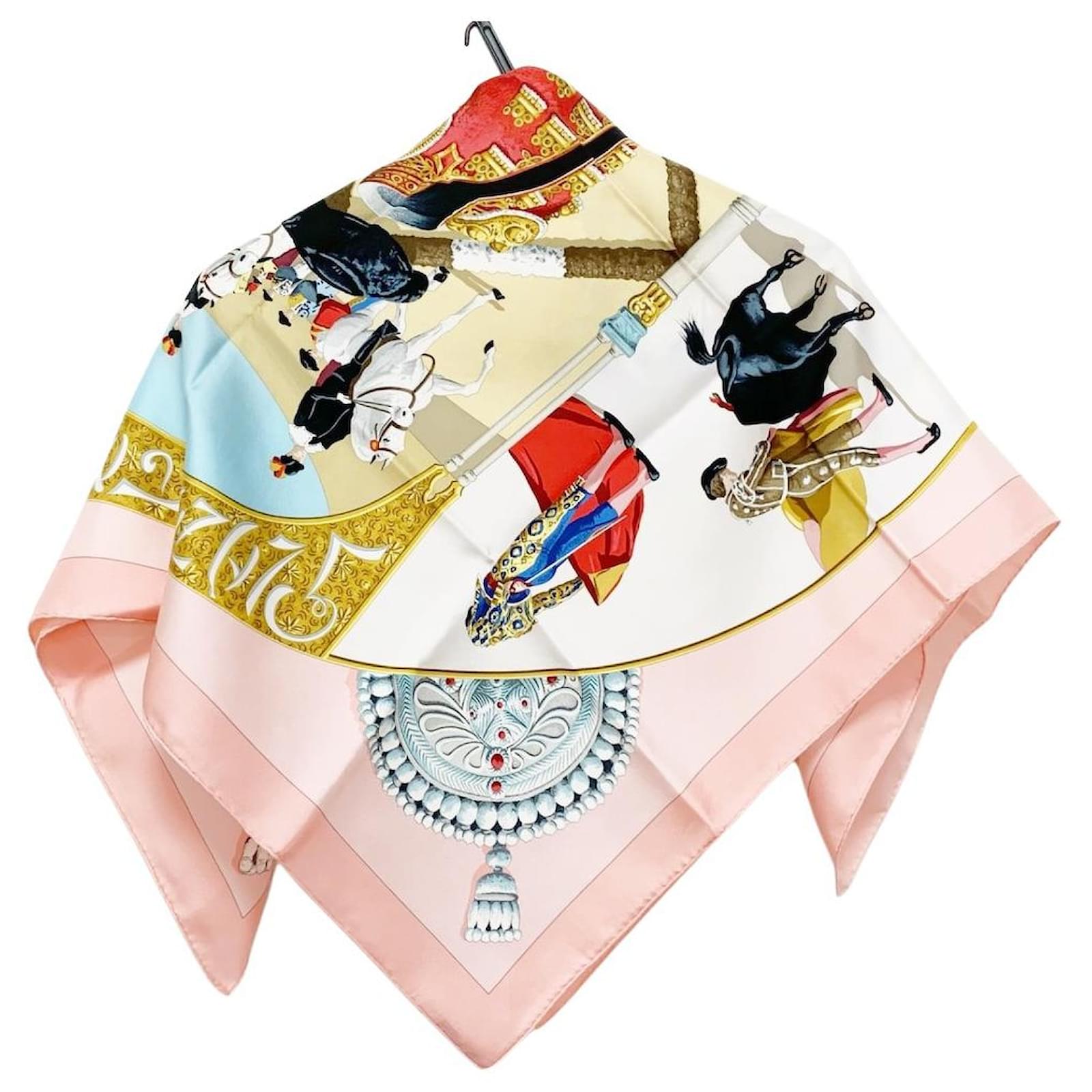 HERMÈS CARRÉ 90 Soie Multicolore ref.694403 - Joli Closet
