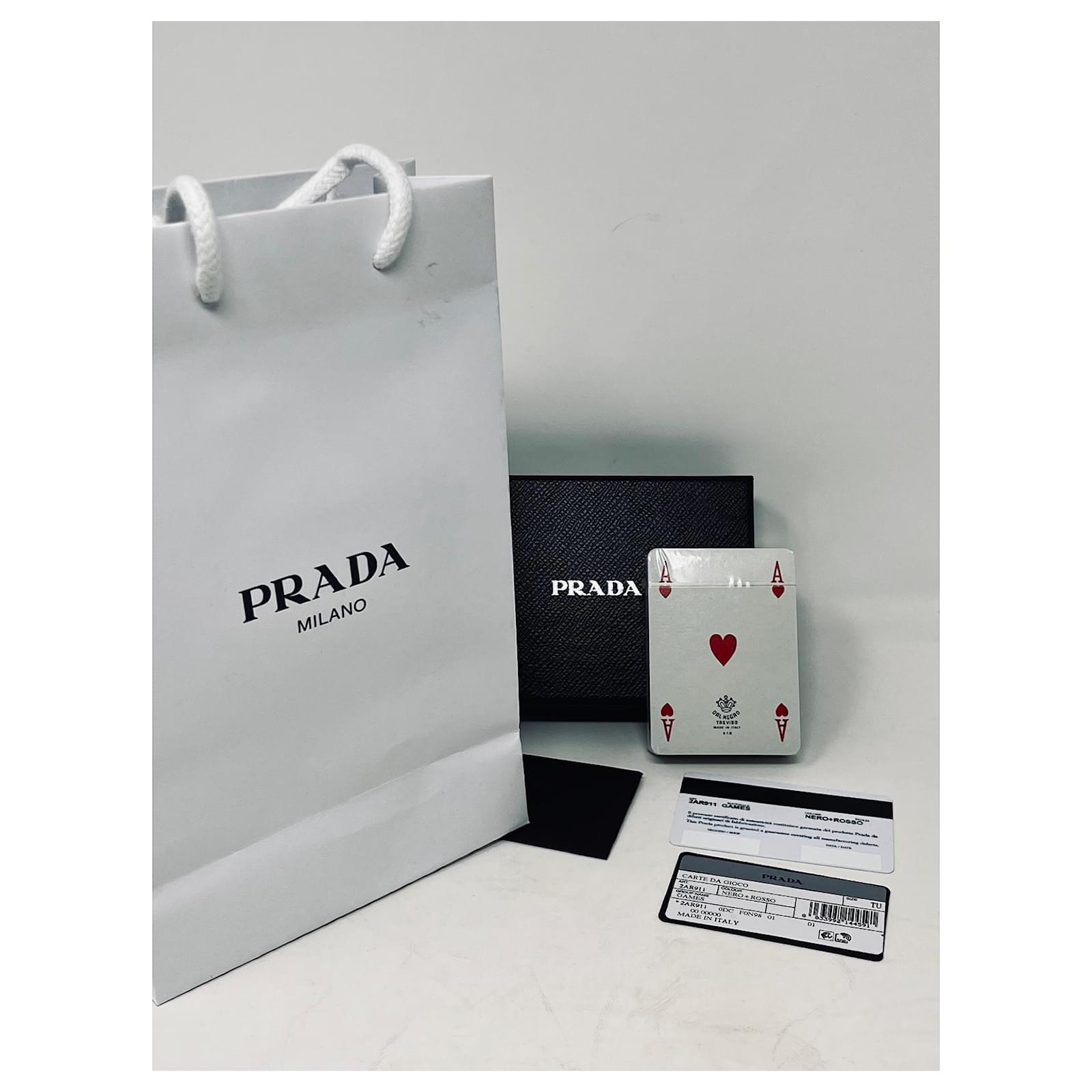 Prada Playing Cards - Black - PRA80692