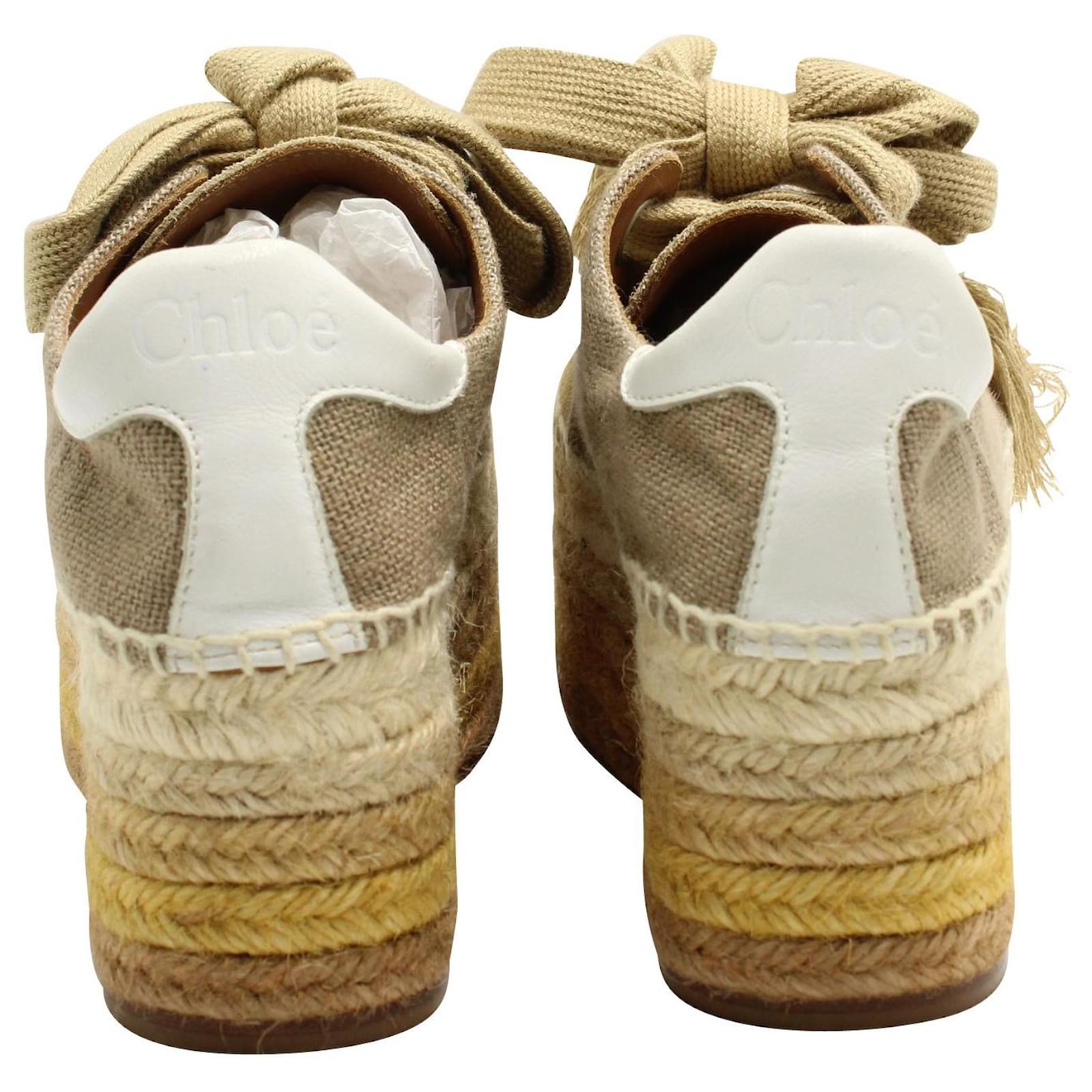 Chloé qai discount espadrilles