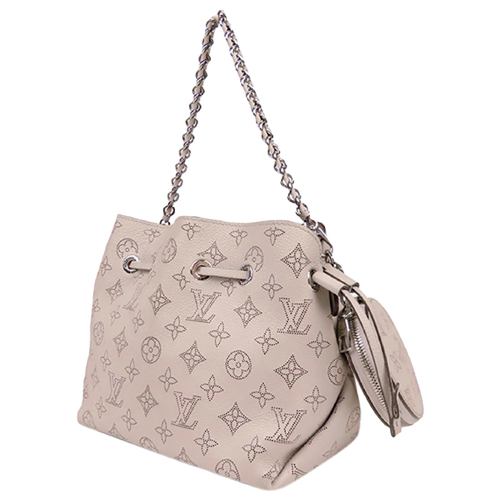 Louis Vuitton Pink Monogram Mahina Bella Leather Pony-style calfskin  ref.1000950 - Joli Closet