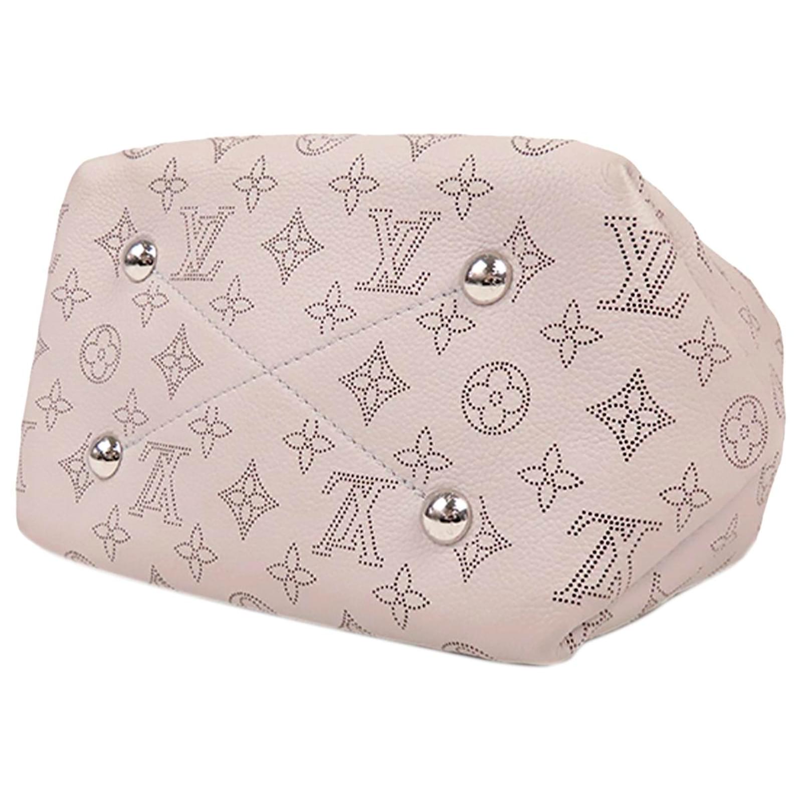 Louis Vuitton Pink Monogram Mahina Bella Leather Pony-style calfskin  ref.1000950 - Joli Closet