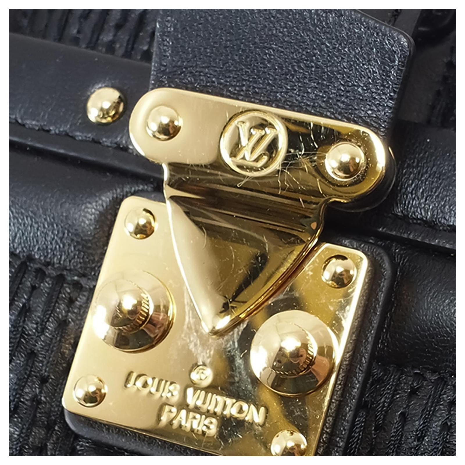 Louis Vuitton Black Troca PM Leather Pony-style calfskin ref.696330 - Joli  Closet