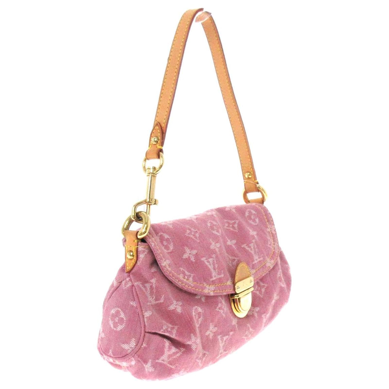 Louis Vuitton Pleaty Pink Denim ref.697335 - Joli Closet