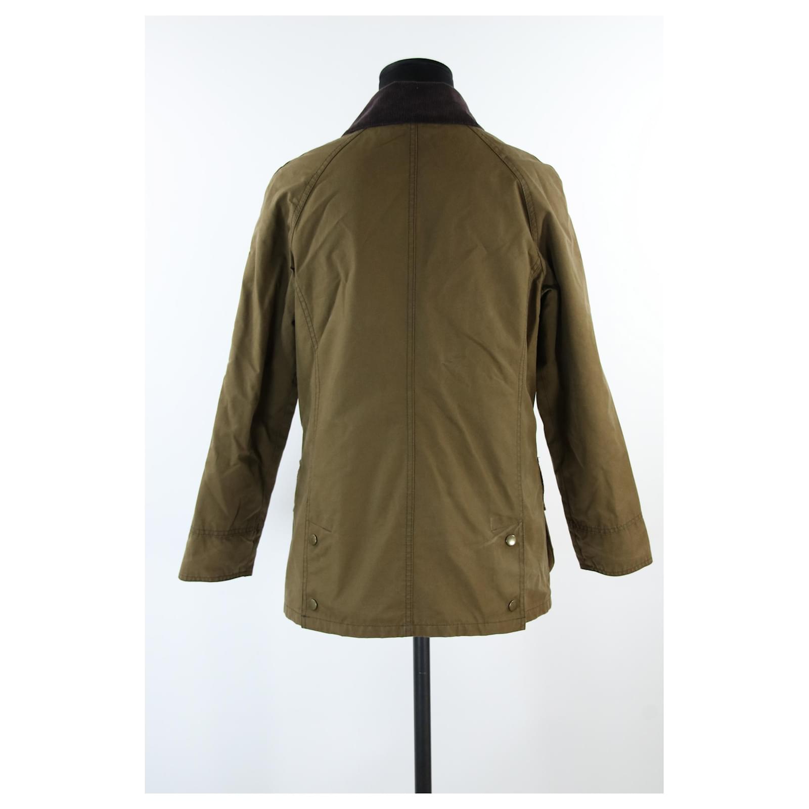 Barbour Brown Cotton Coat