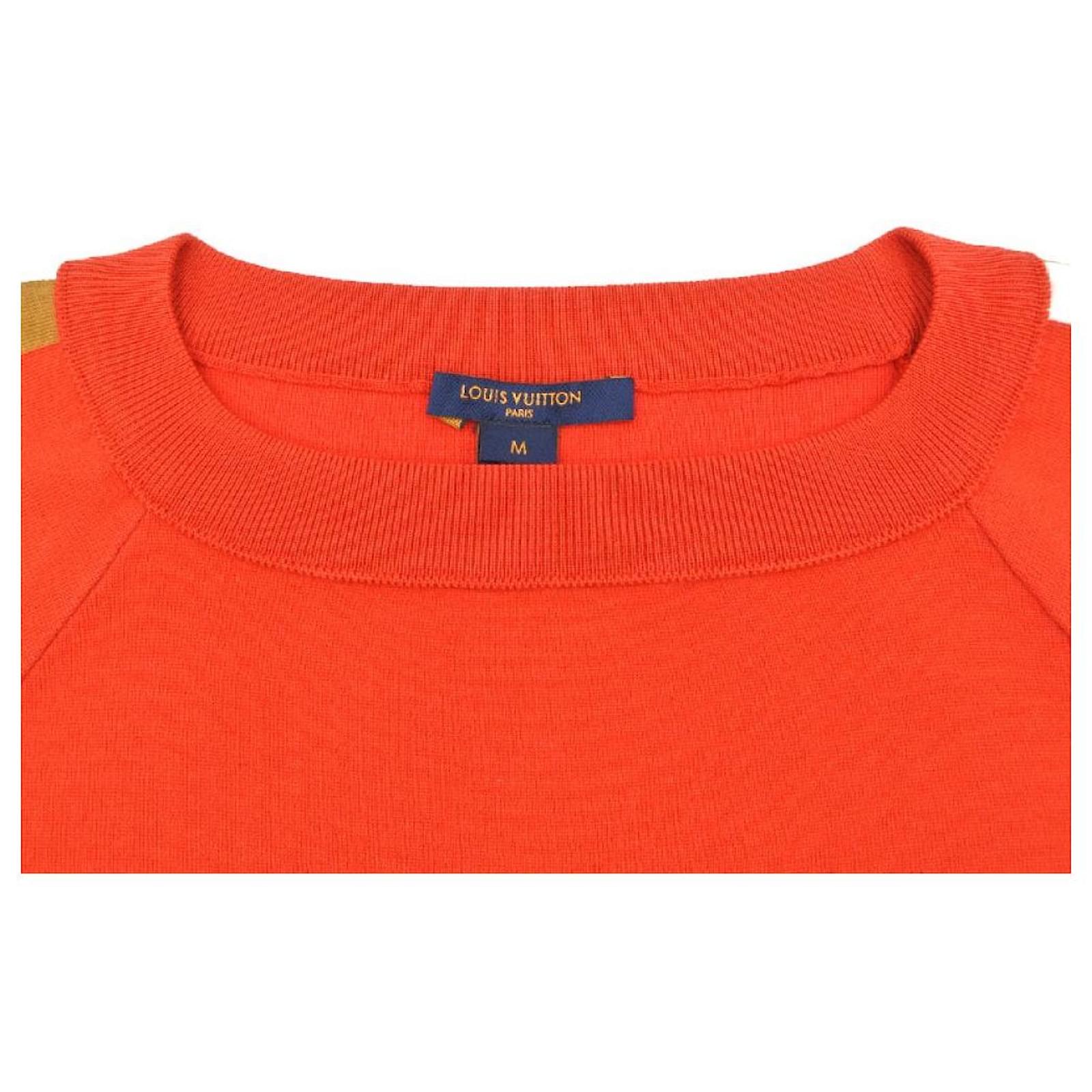 vuitton pullover orange