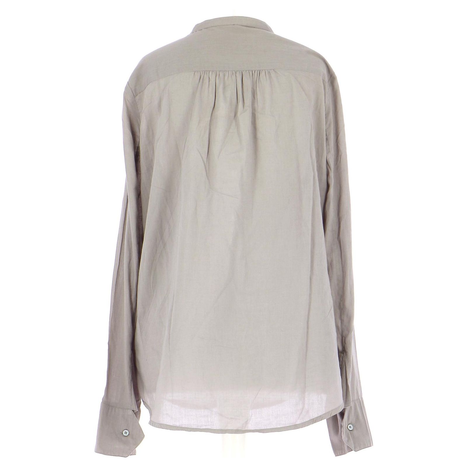 Blouse Zadig & Voltaire - Coton Blanc Brodé - Taille M - Occasion Très Bon état