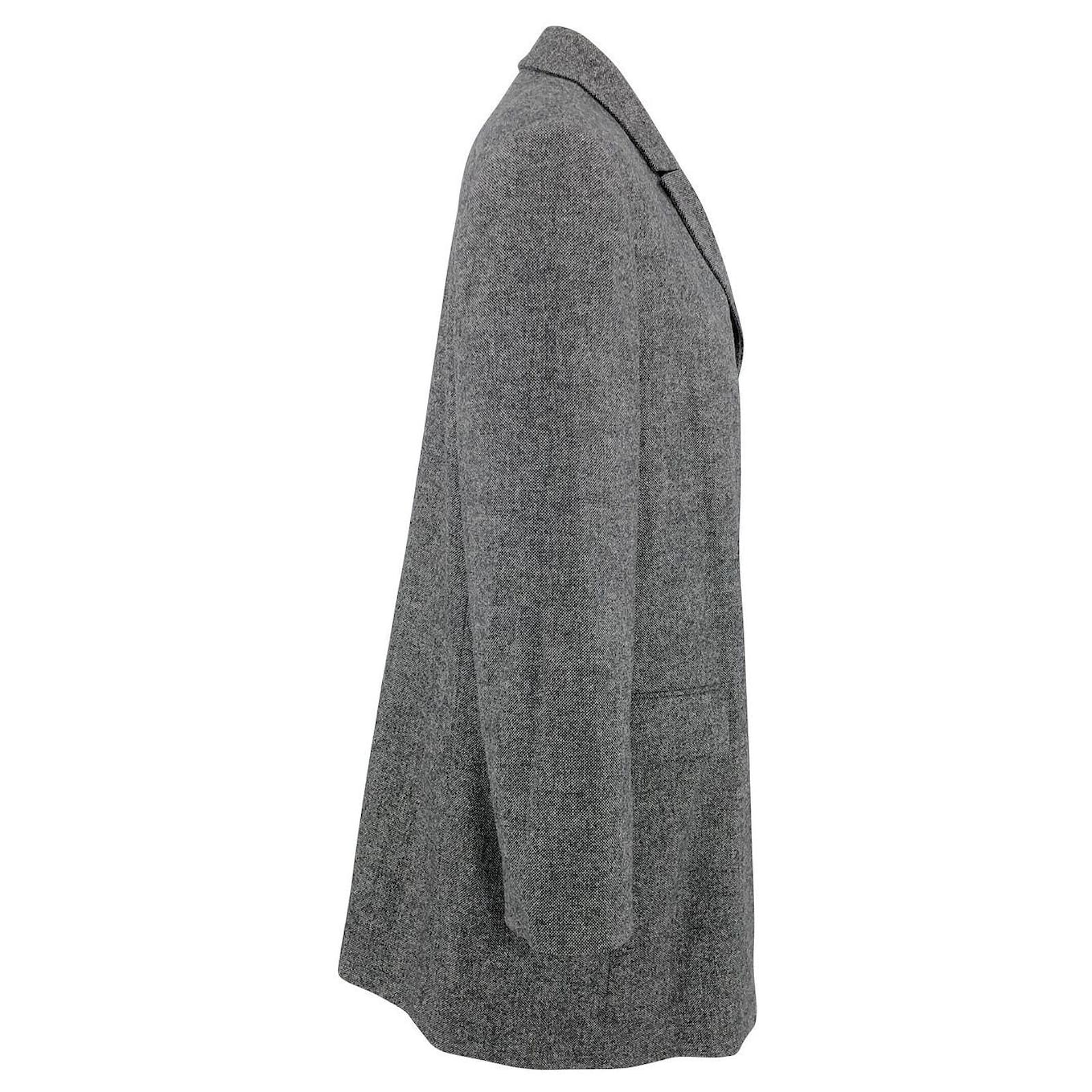 Veste Brunello Cucinelli en laine et cachemire mélangés gris ref.698420 ...
