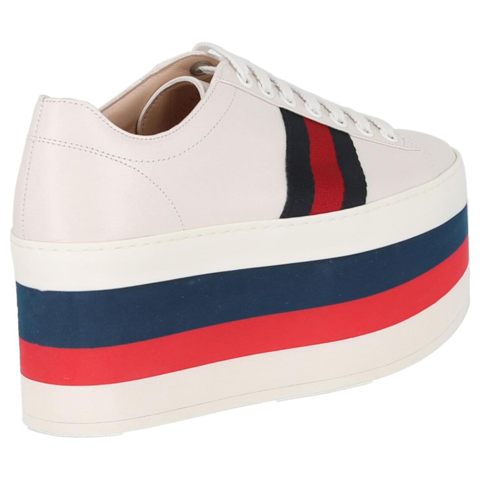 Gucci on sale wedge sneakers