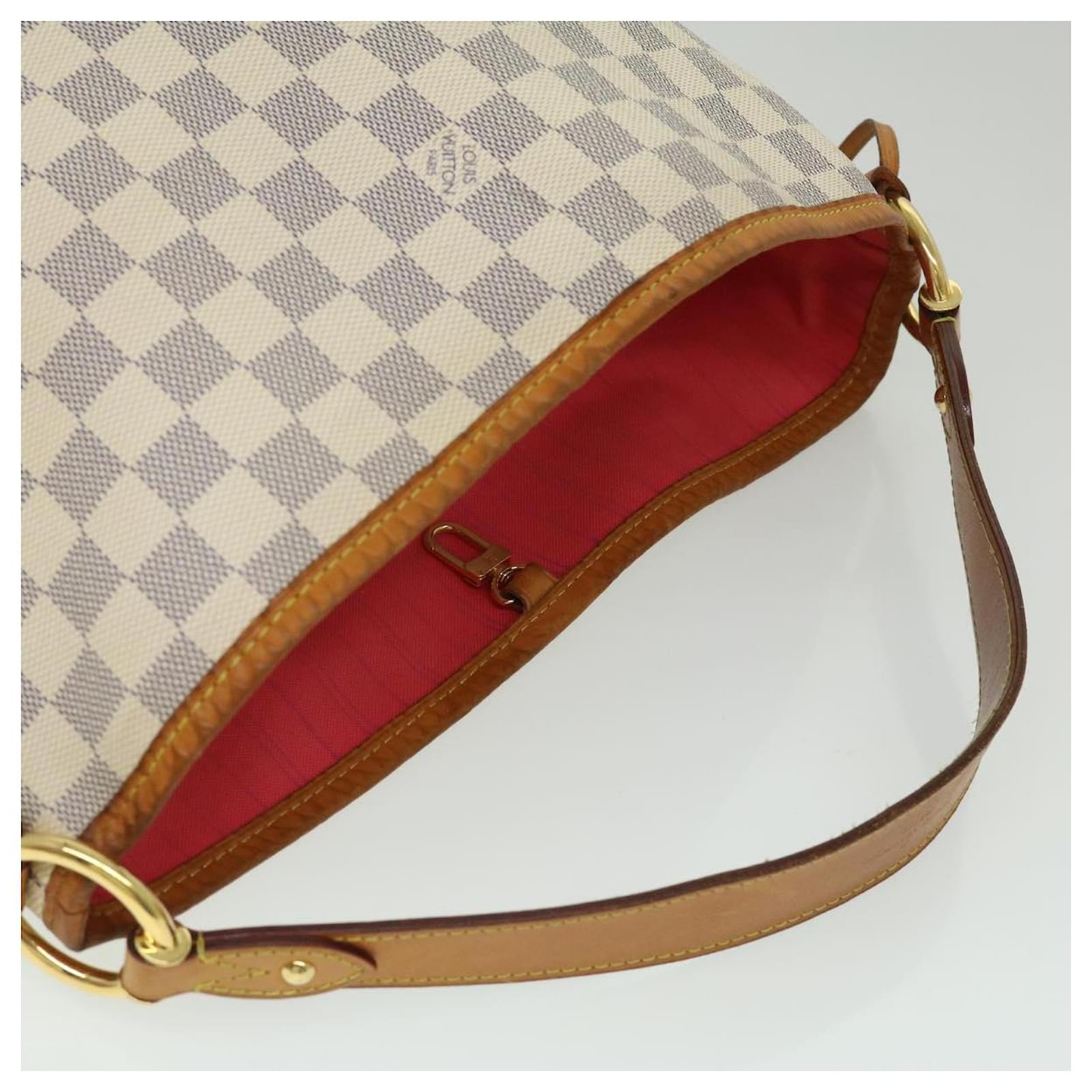 Louis Vuitton Damier Azur Delightful PM N41447 White Cloth ref