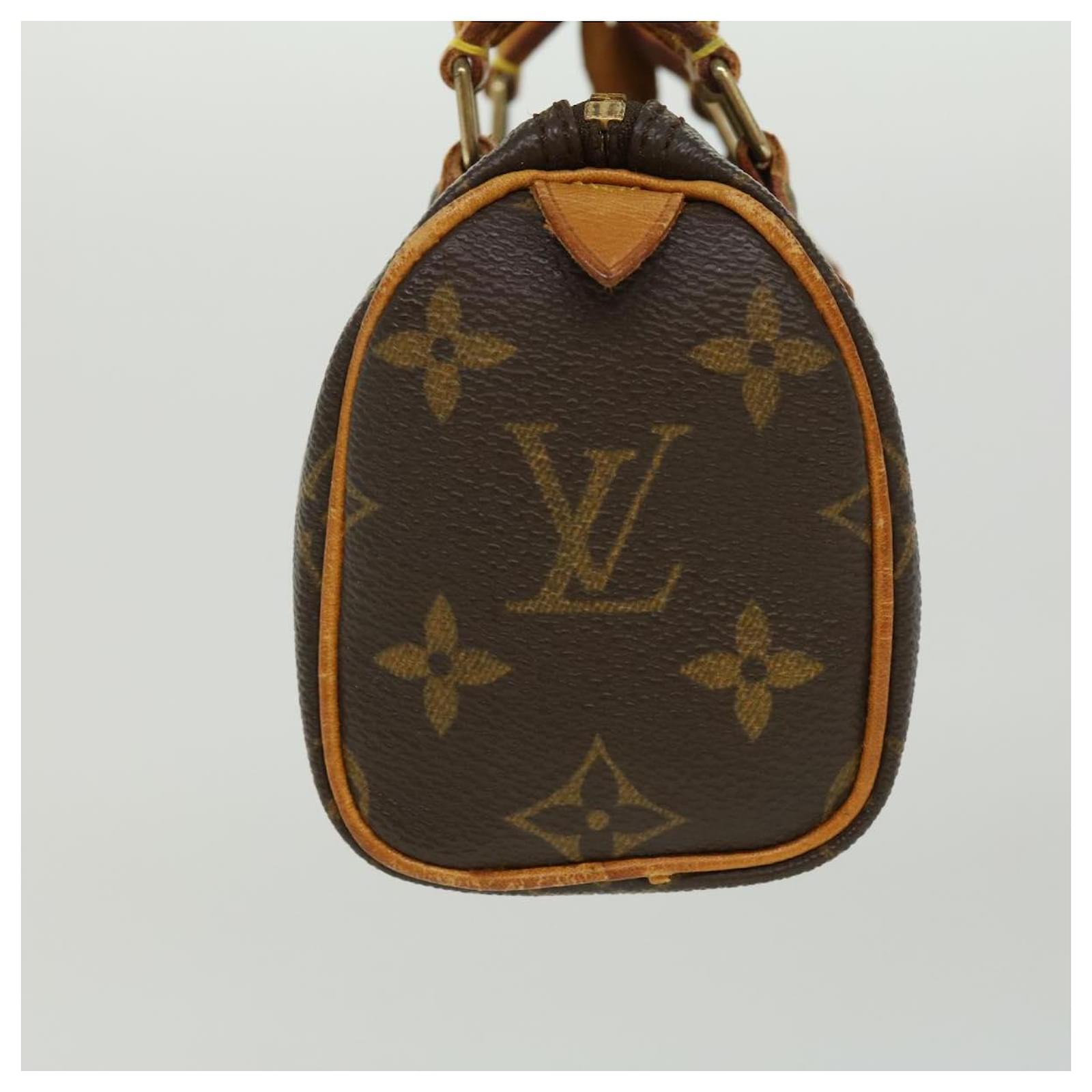 LOUIS VUITTON Monogram Mini Speedy 2way Hand Bag Vintage M41534 LV