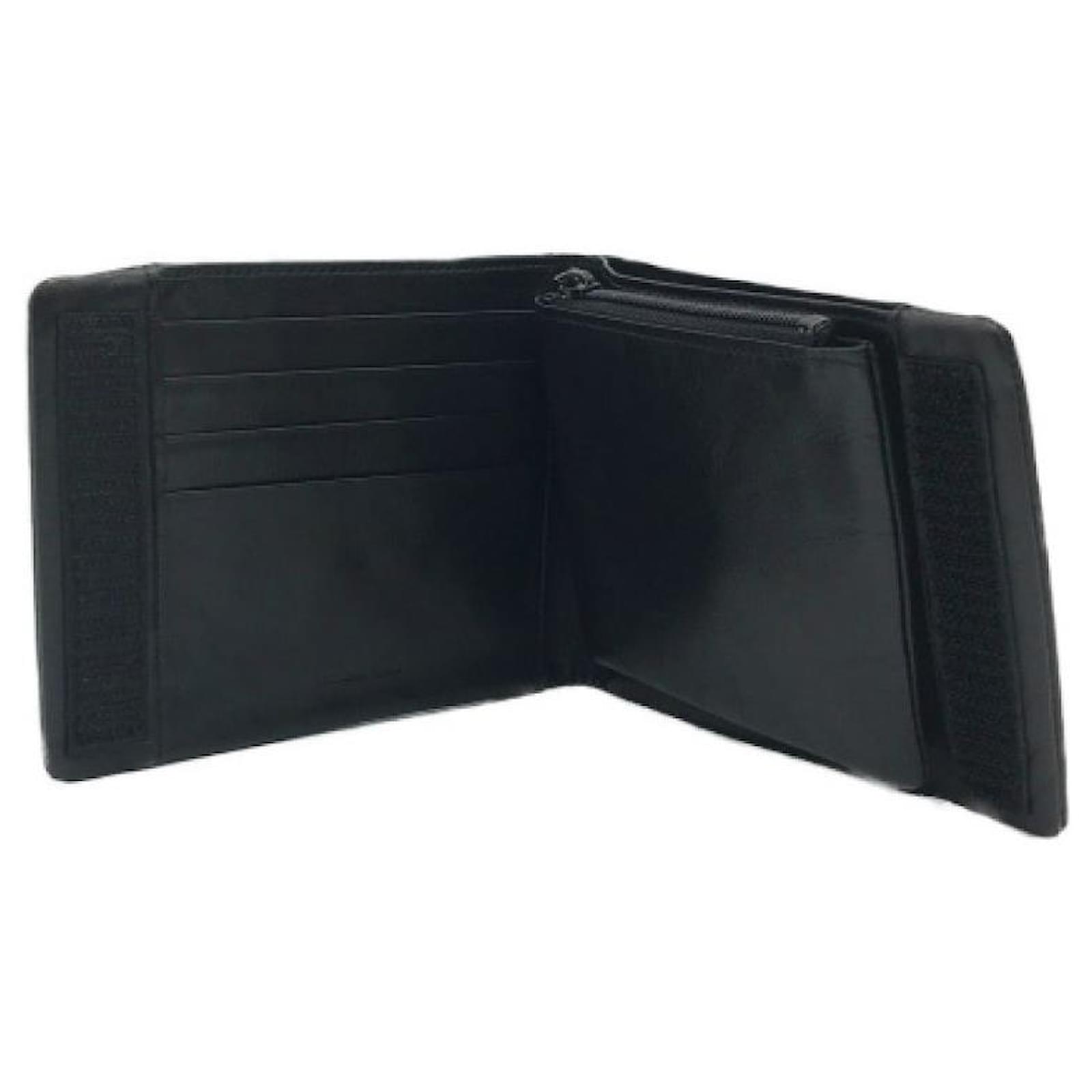 小物 HELMUT LANG black nylon folded wallet 小物 HELMUT LANG black nylon folded wallet HELMUT LANG black nylon