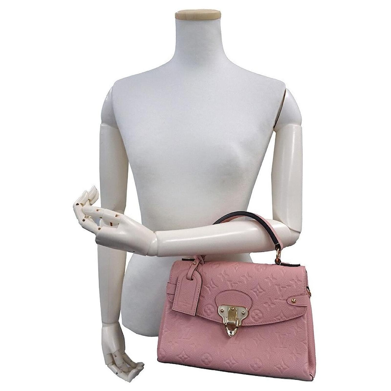 Louis Vuitton Enplant Georges BB 2WAY Shoulder Bag Rose Poodle Pink Ladies  Golden Leather ref.699412 - Joli Closet