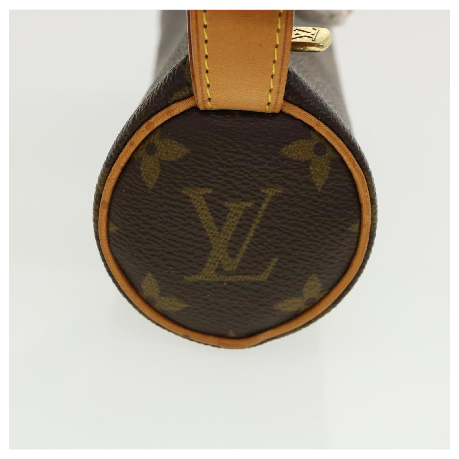 LOUIS VUITTON Monogram Trousse Rondo Pouch M47630 LV Auth 32128