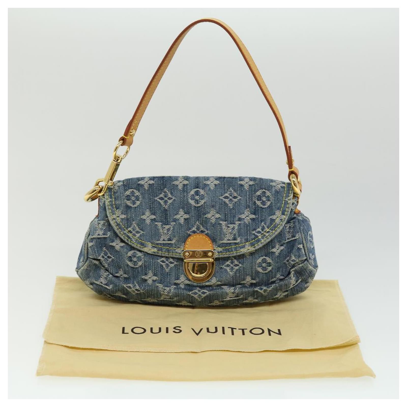 LOUIS VUITTON Monogram Denim Mini Preity Shoulder Bag Blue M95050 Auth  am3243a ref.701572 - Joli Closet