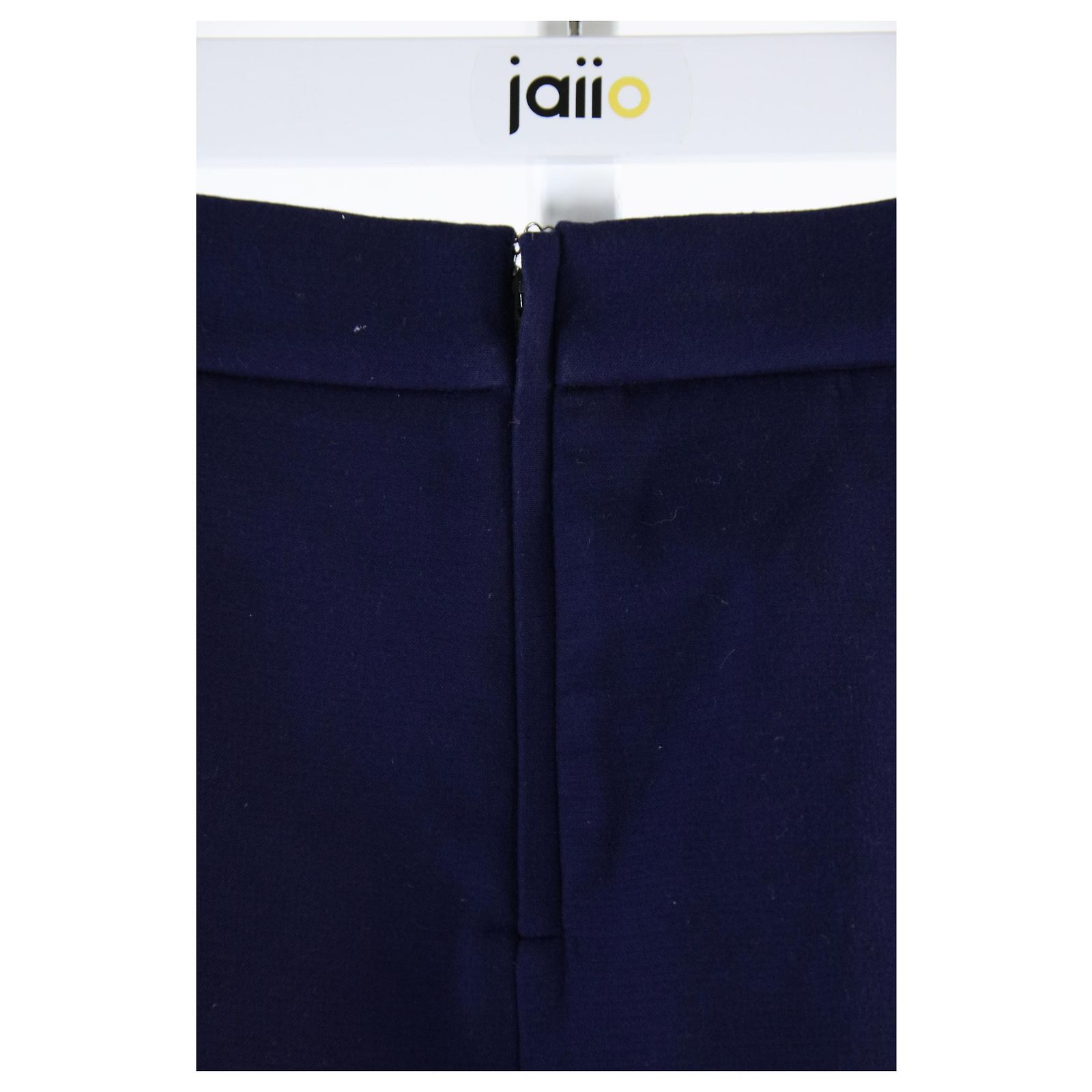 Jupe Courte MAJE Taille 34/36 - Couleurs Orange Et Noir - Zip - Occasion Très Bon état