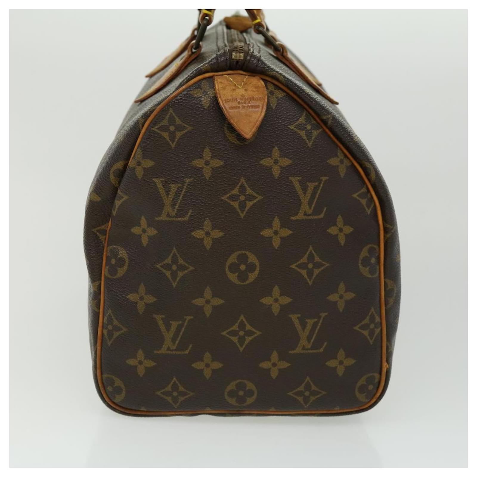 Authentic Louis Vuitton Speedy 30 M41526 LA058 