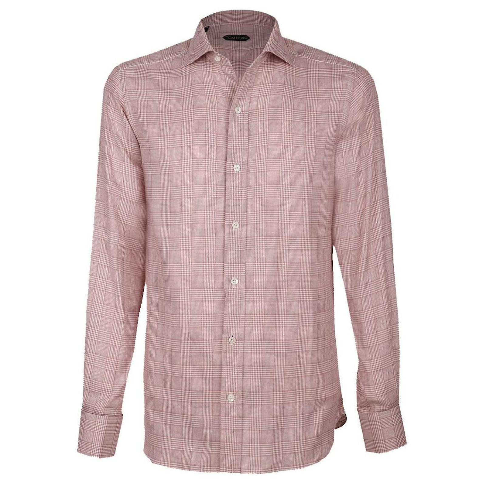 Tom Ford shirt Red Cotton ref.702960 - Joli Closet