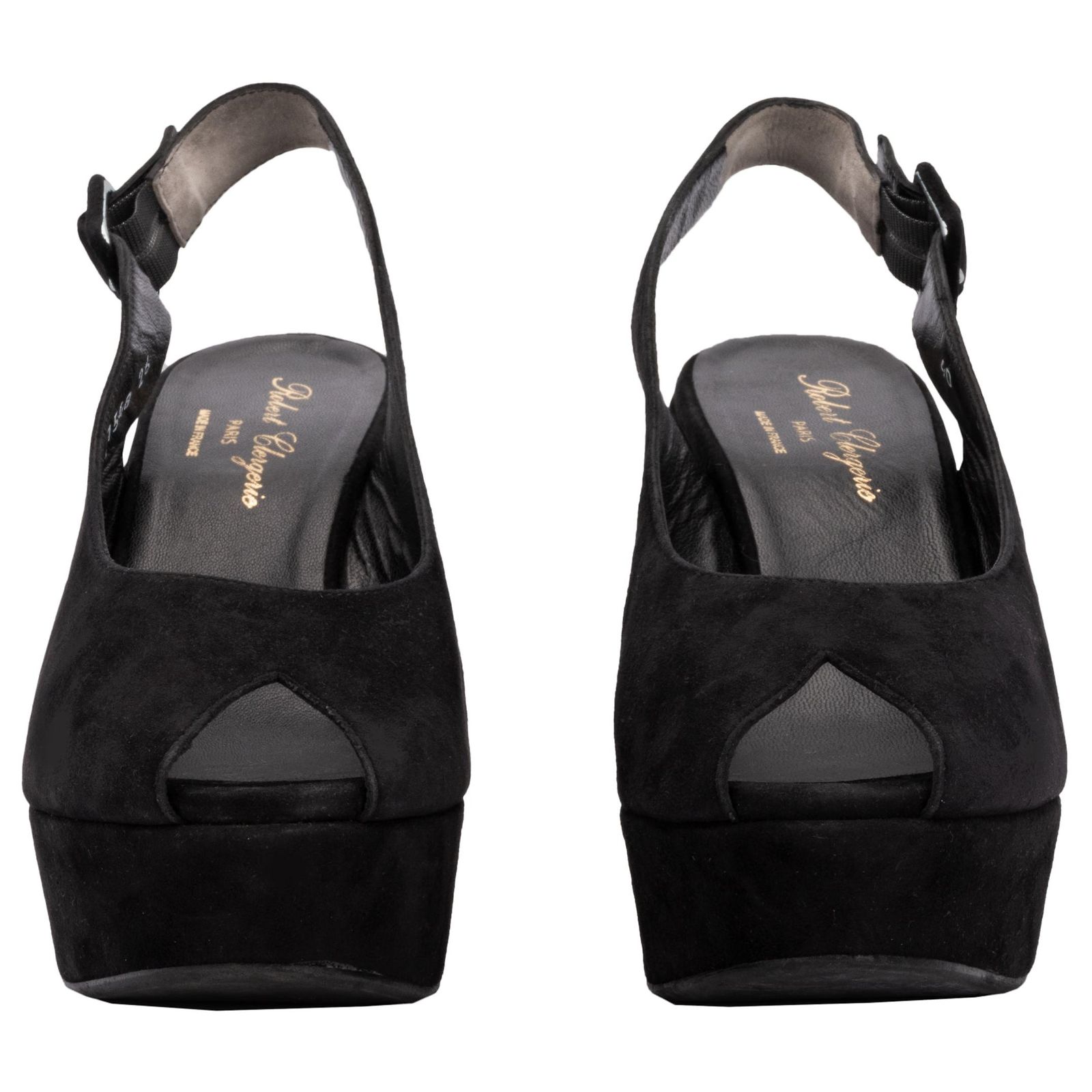 Chaussures ROBERT CLERGERIE En Cuir Velours Noir - Taille 39 - Neufes Avec Boîte - Valeur 350€