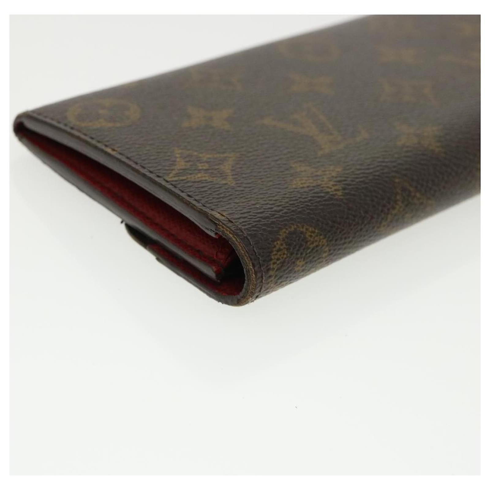 Louis Vuitton Wallet M60136 Red [20170216106] - SEK736kr : Brands