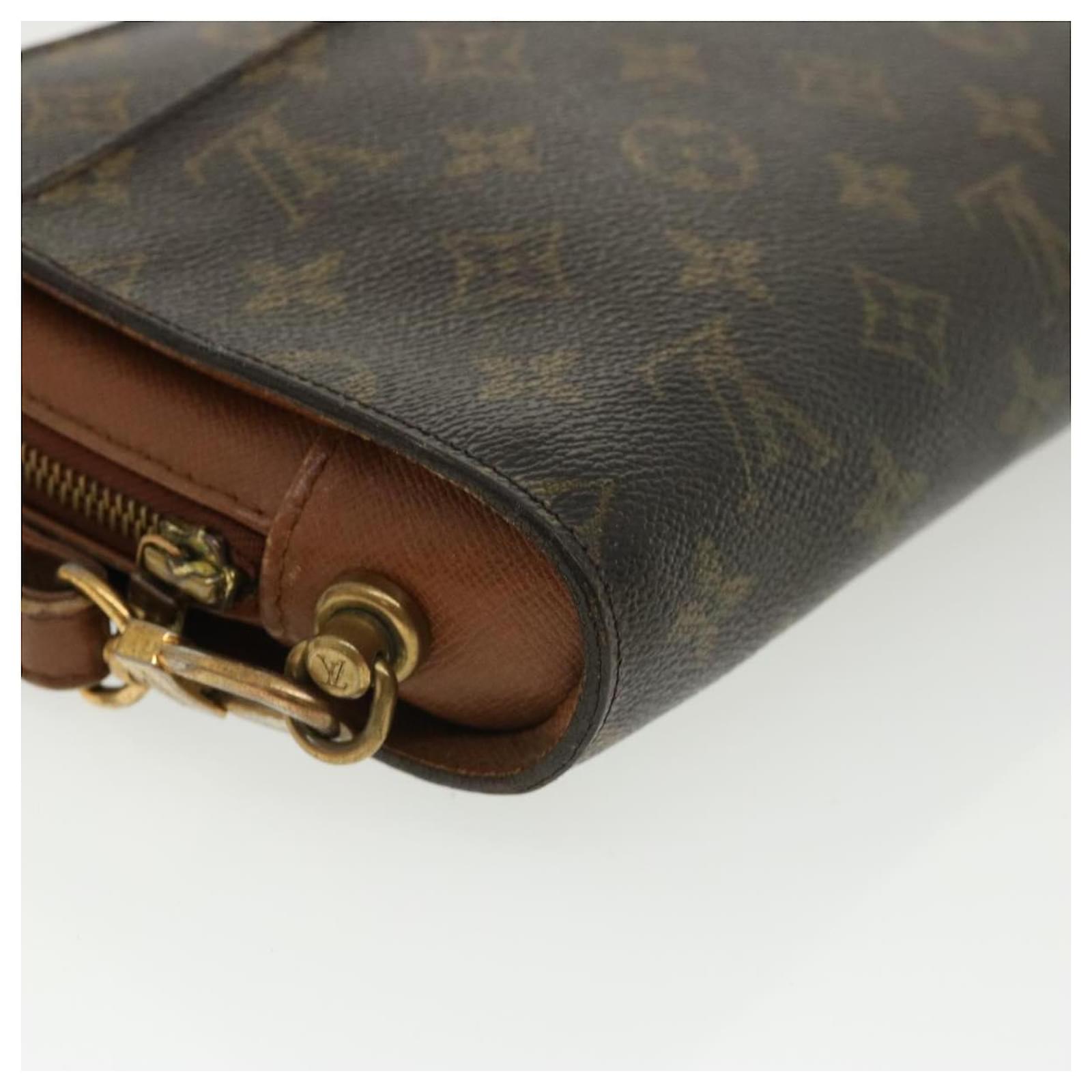 LOUIS VUITTON Monogram Orsay Clutch Bag M51790 LV Auth jk2696