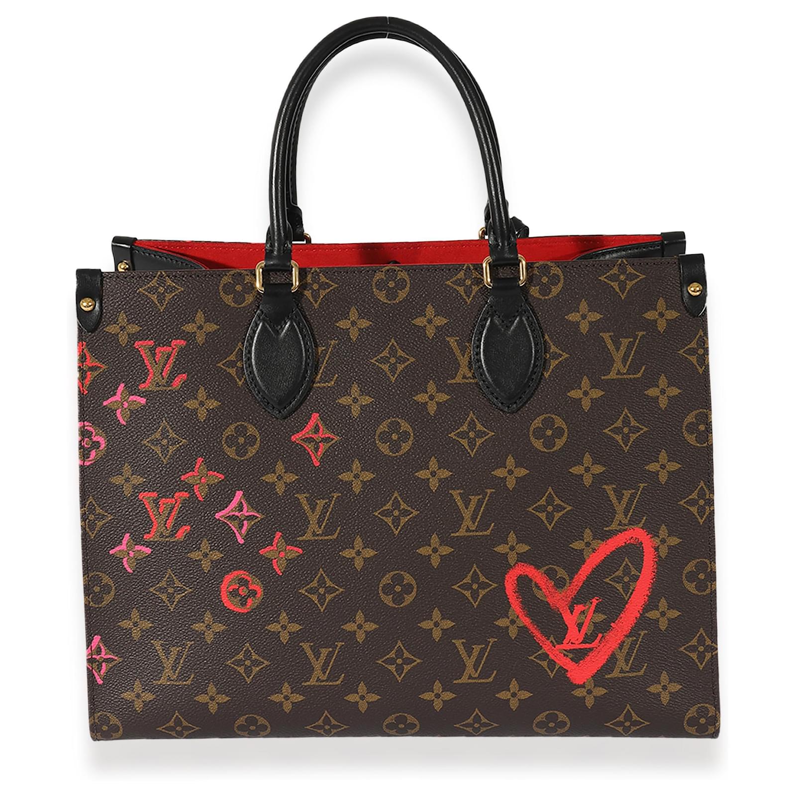 Louis Vuitton Monogram Fall In Love Onthego MM
