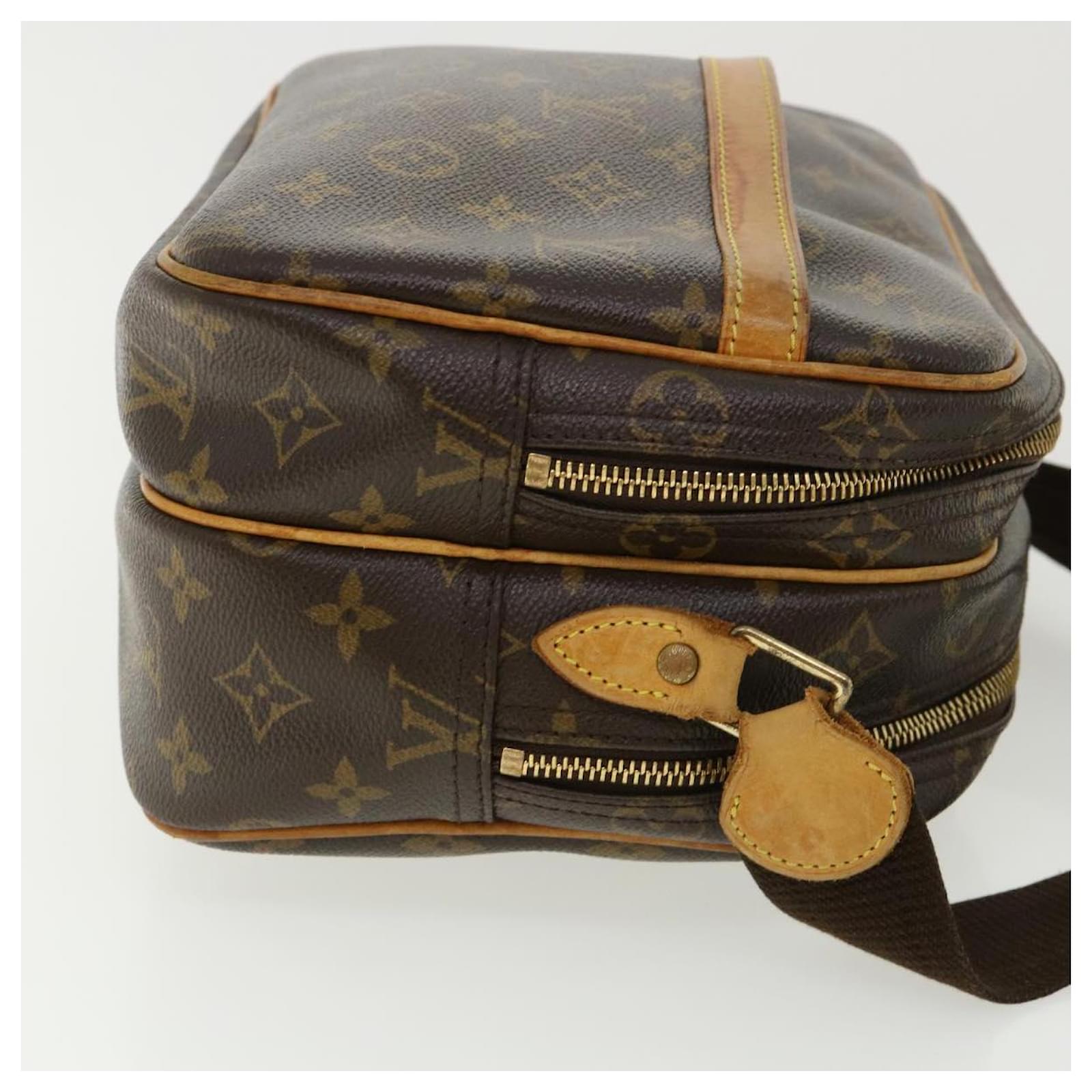 LOUIS VUITTON Monogram Reporter PM Shoulder Bag M45254 LV Auth 45650