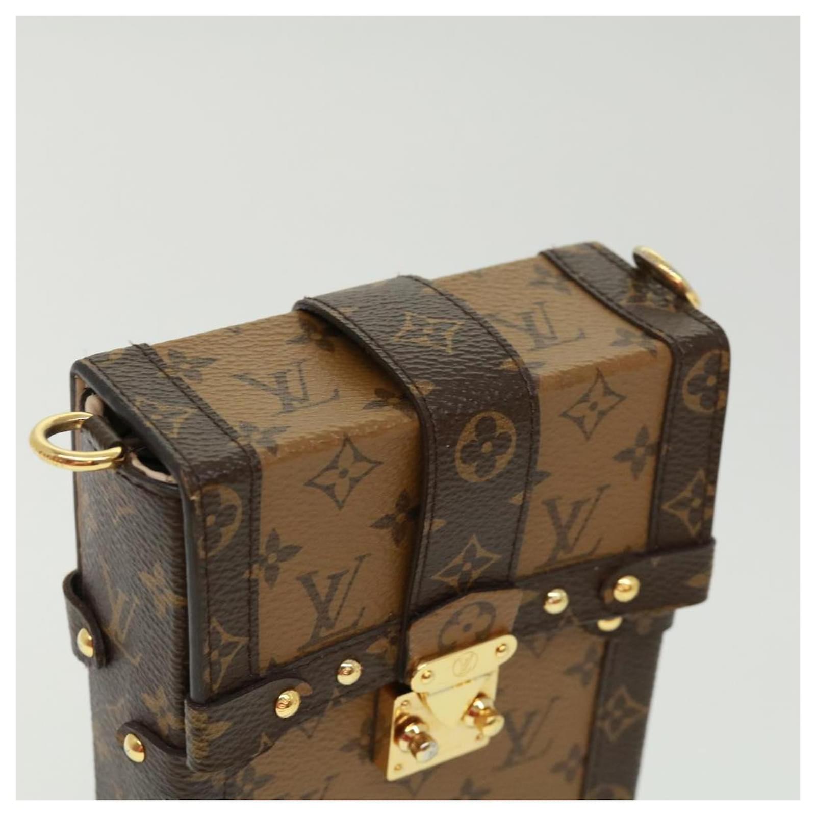 Louis Vuitton Petite Malle Kabuki Reverse Monogram Japanese trunk bag  Authentic