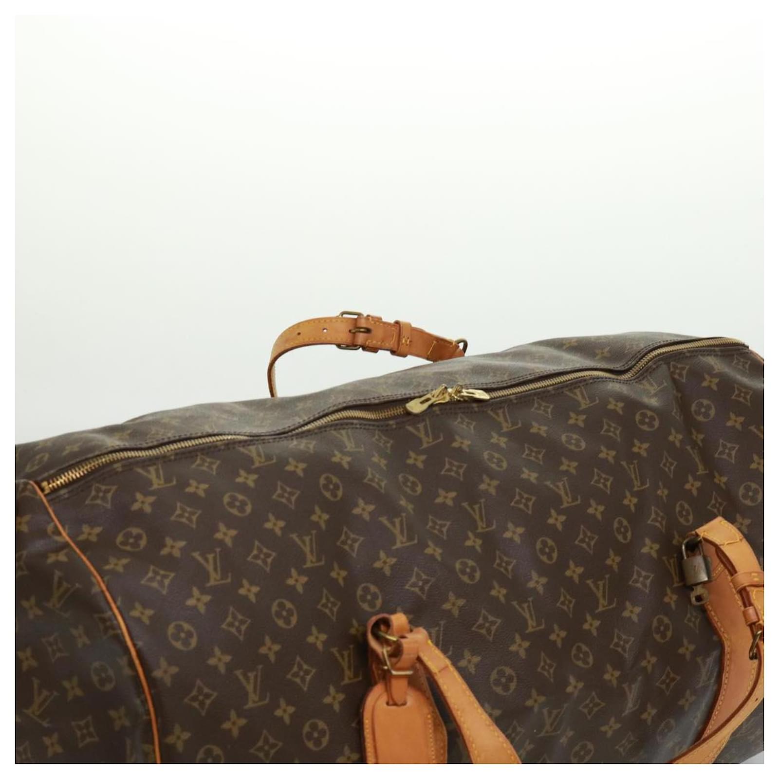 LOUIS VUITTON Monogram Sac porchon Boston Bag M41222 LV Auth yk5309b Cloth  ref.707627 - Joli Closet