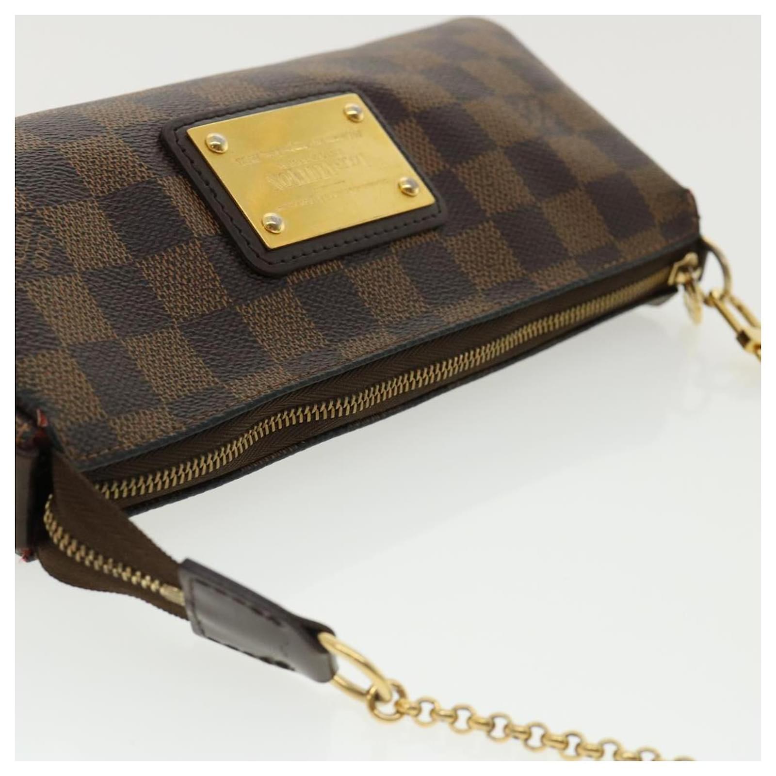 Louis Vuitton Damier Azur Eva Shoulder Bag N55214 LV Auth 33807