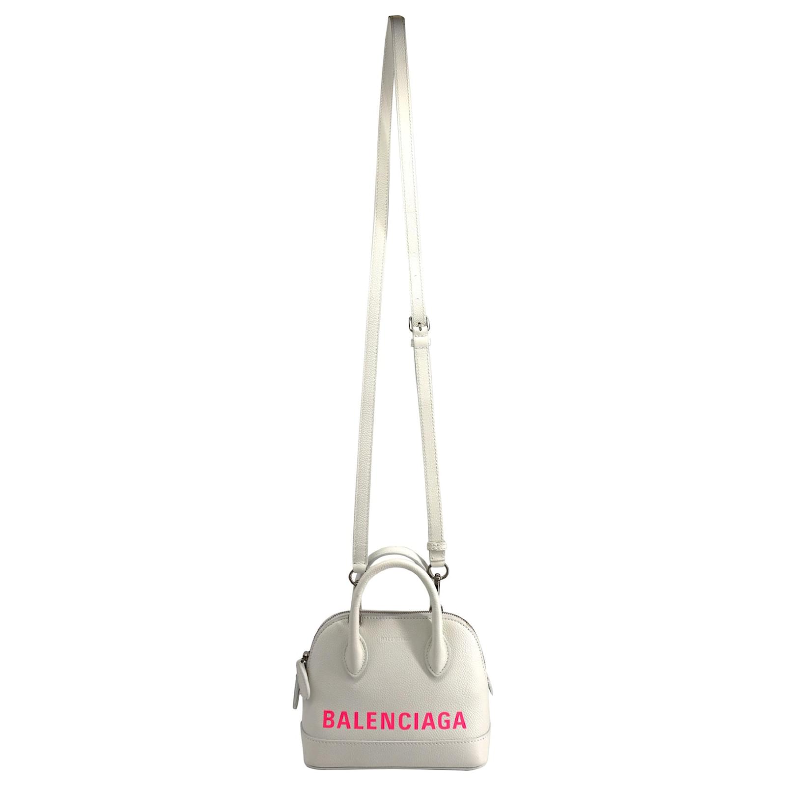 Balenciaga Grained Calfskin Ville XXS Top Handle Bag (SHF-23463) – LuxeDH