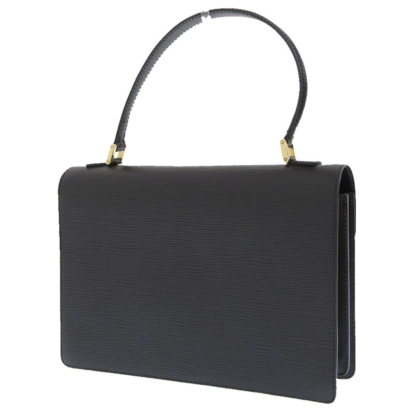 Louis Vuitton Monceau Black Leather ref.710156 - Joli Closet