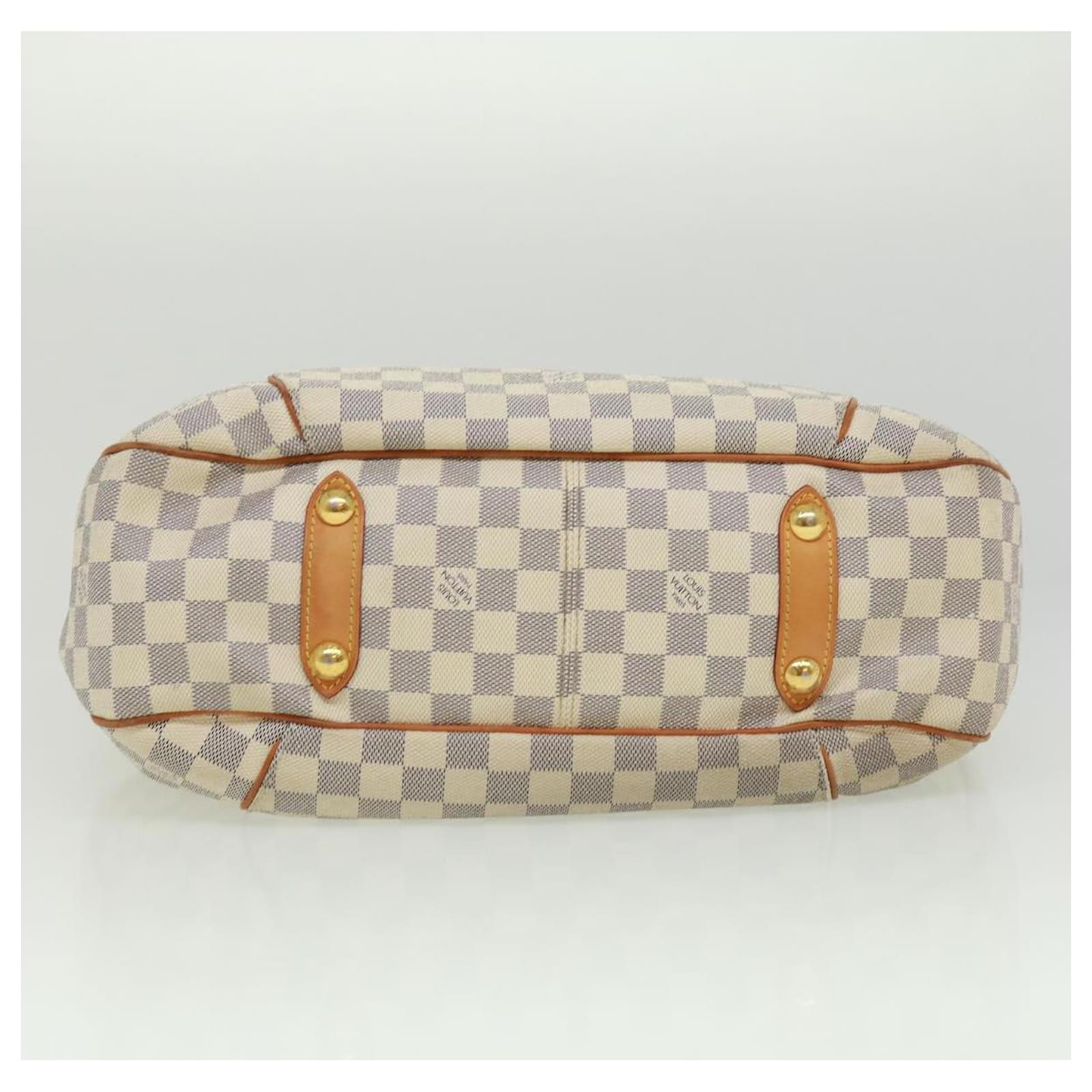 LOUIS VUITTON Damier Azur Galliera PM Shoulder Bag N55215 LV Auth tp489  ref.710177 - Joli Closet