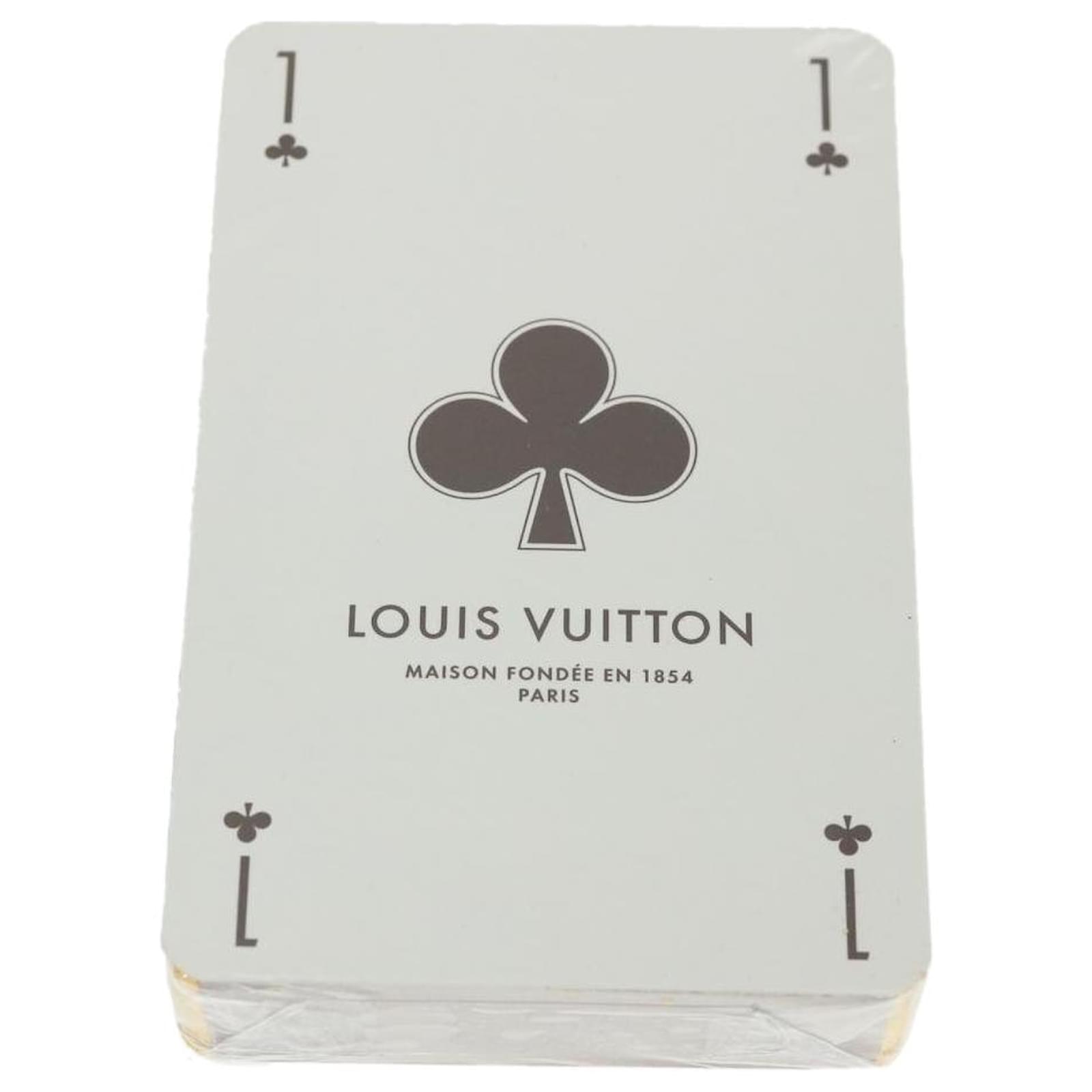 LOUIS VUITTON JEU DE 54 CARTES Playing Cards 3Set NR12222b LV Auth ki2493