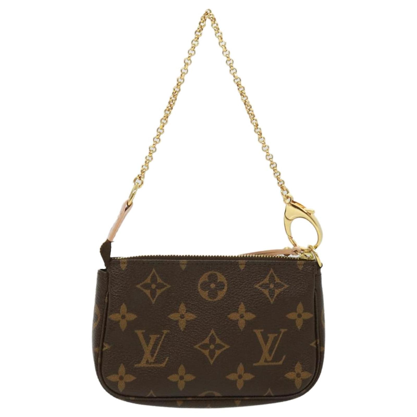 Clutch Bags Louis Vuitton LV Mini Pochette Accesories New Paris