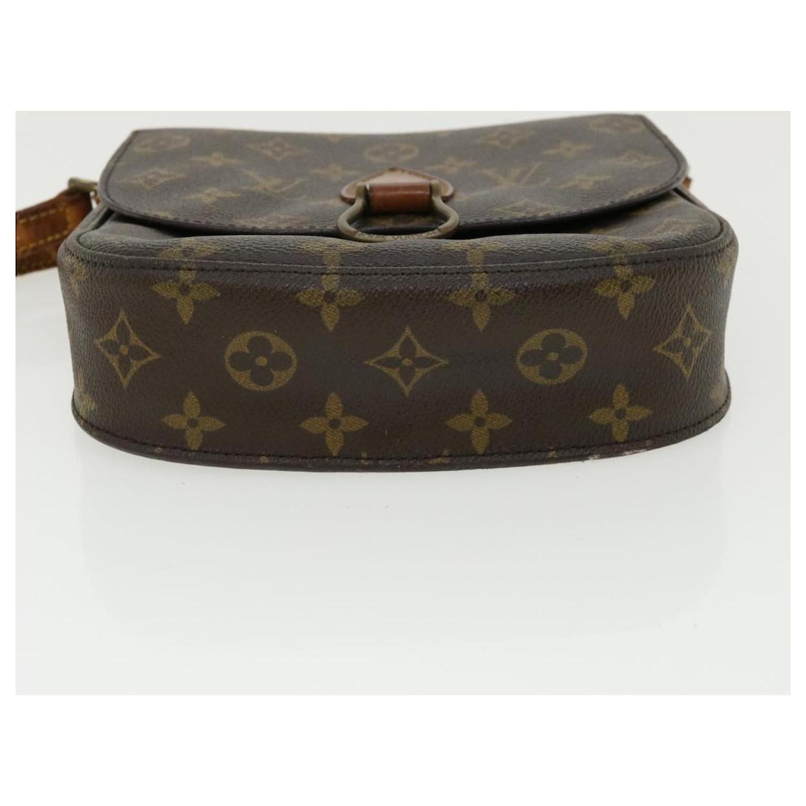 LOUIS VUITTON Monogram Saint Cloud MM Shoulder Bag M51243 LV Auth 32752  Cloth ref.710543 - Joli Closet