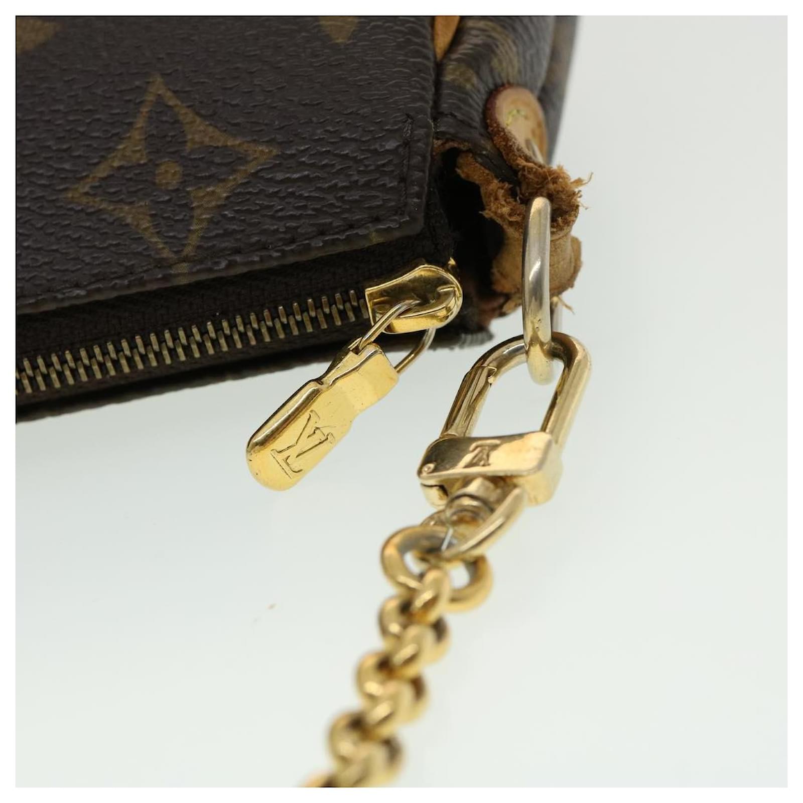 LOUIS VUITTON Monogram Eva Shoulder Bag M95567 LV Auth bs2805