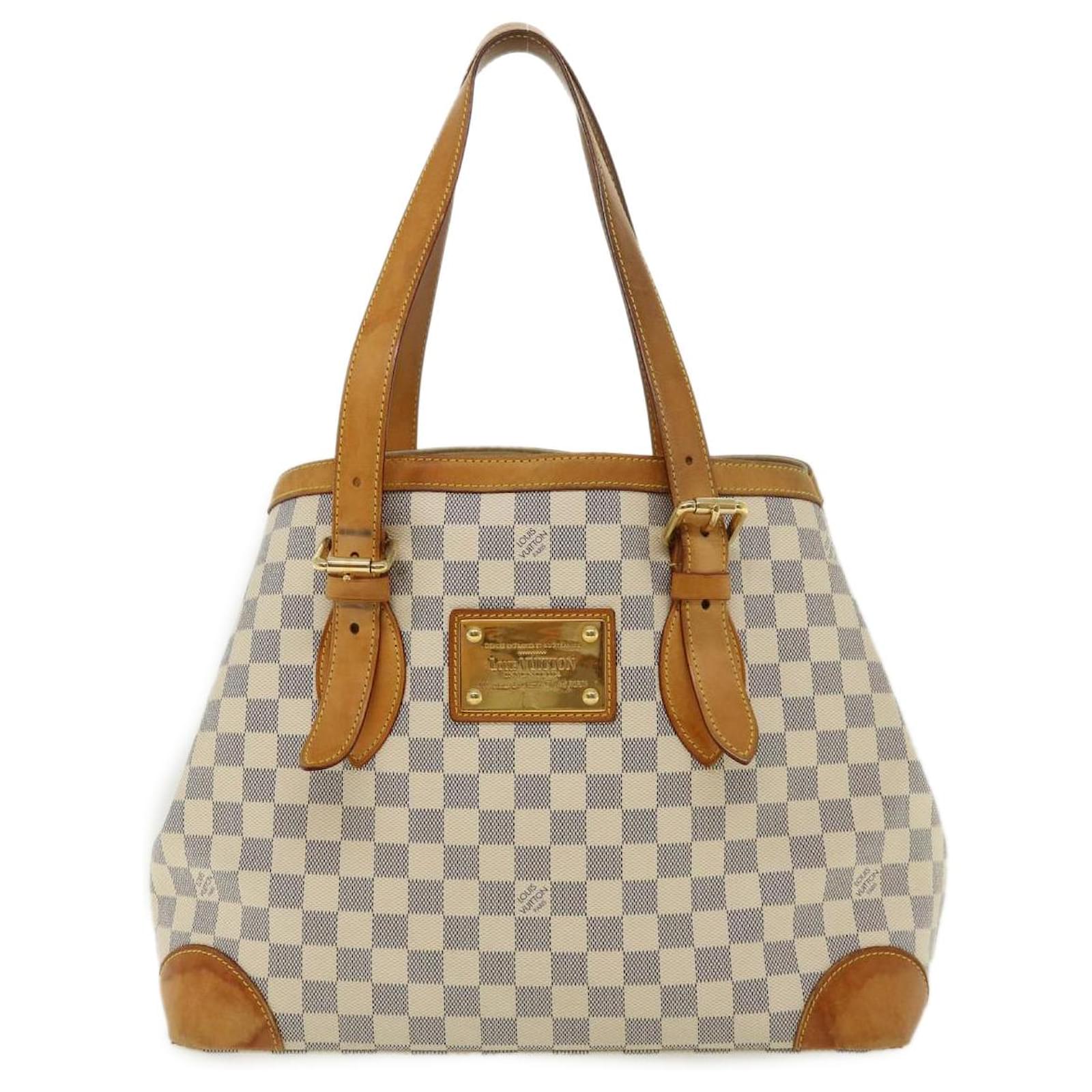 Louis Vuitton Damier Azur Hampstead MM - Neutrals Totes, Handbags