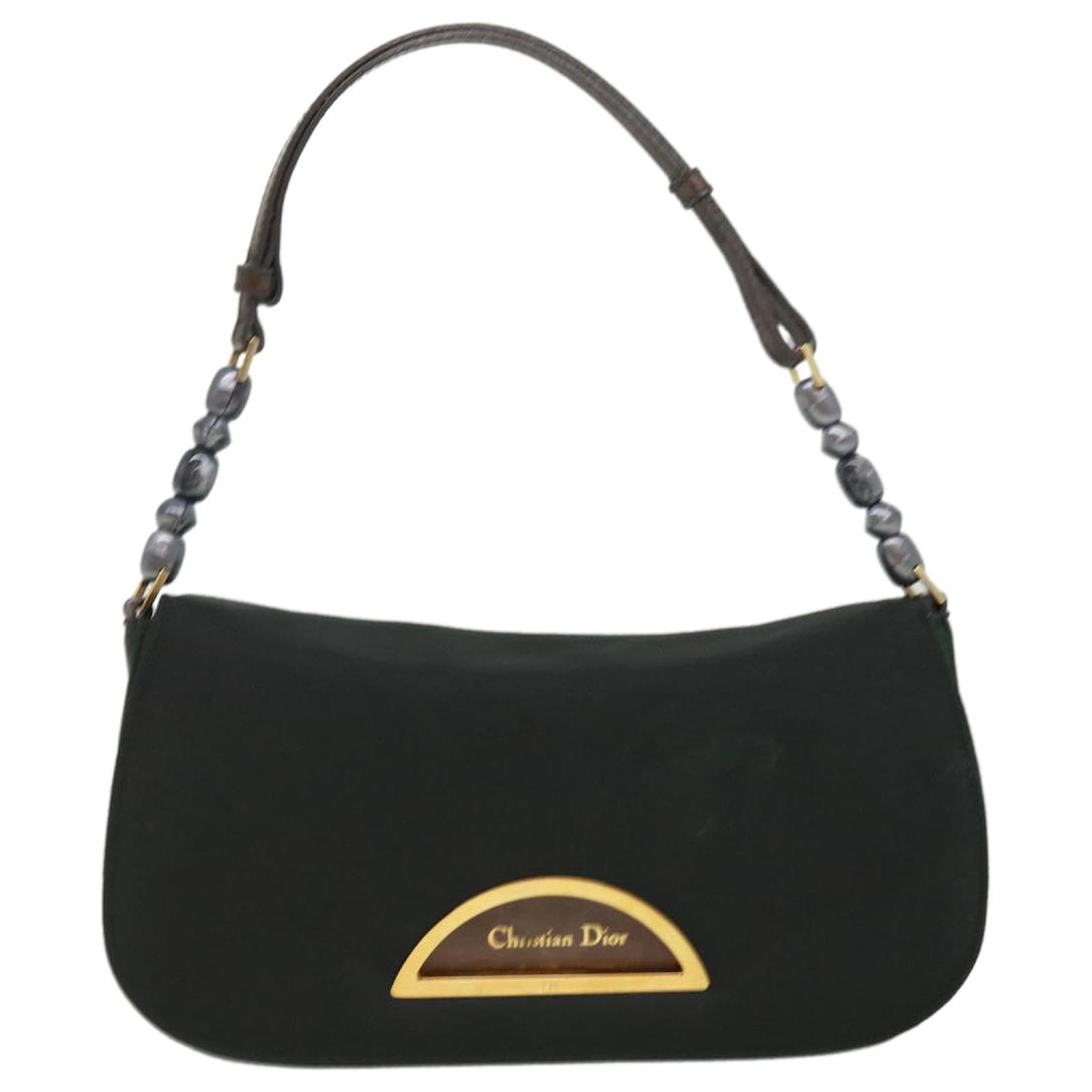 バッグ Christian Dior MARIS PEAR NYLON HAND BAG Christian Dior MARIS PEAR NYLON HAND BAG