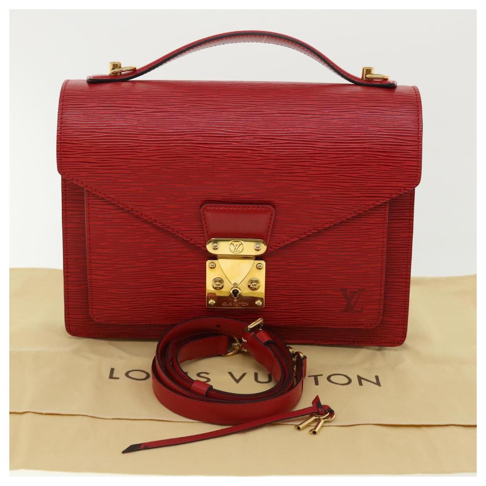 LOUIS VUITTON RED EPI MONCEAU CROSSBODY – Shore Chic