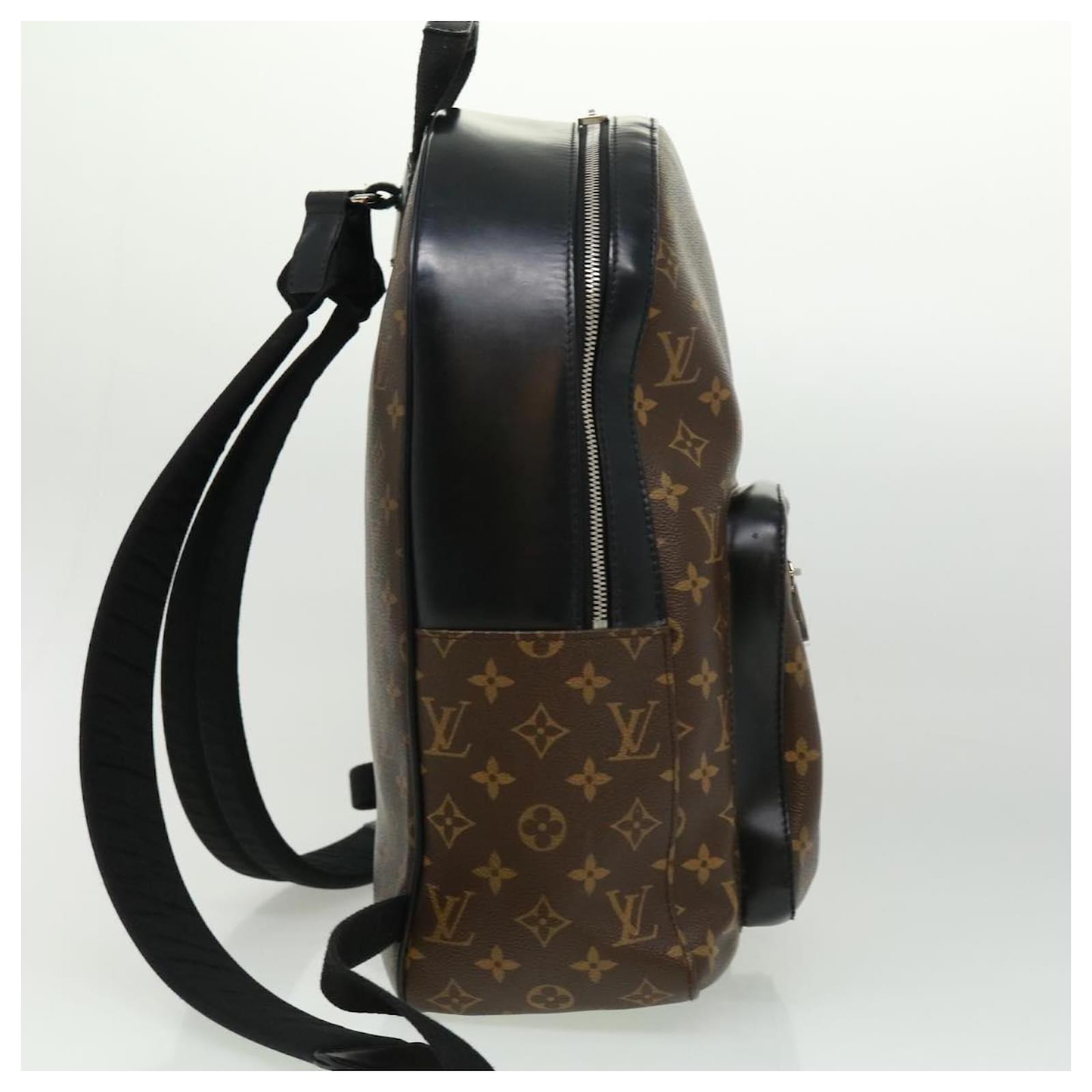 Louis Vuitton NEW Josh Backpack Macassar Monogram Canvas Brown W Dust Bag