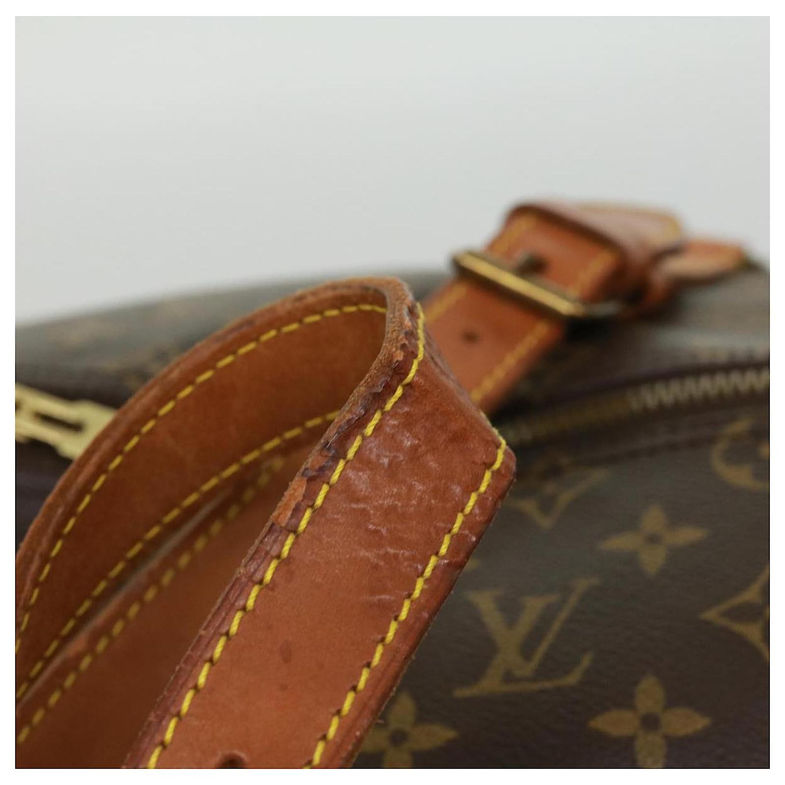 LOUIS VUITTON Monogram Sac Porchon Boston Bag M41222 LV Auth 30601