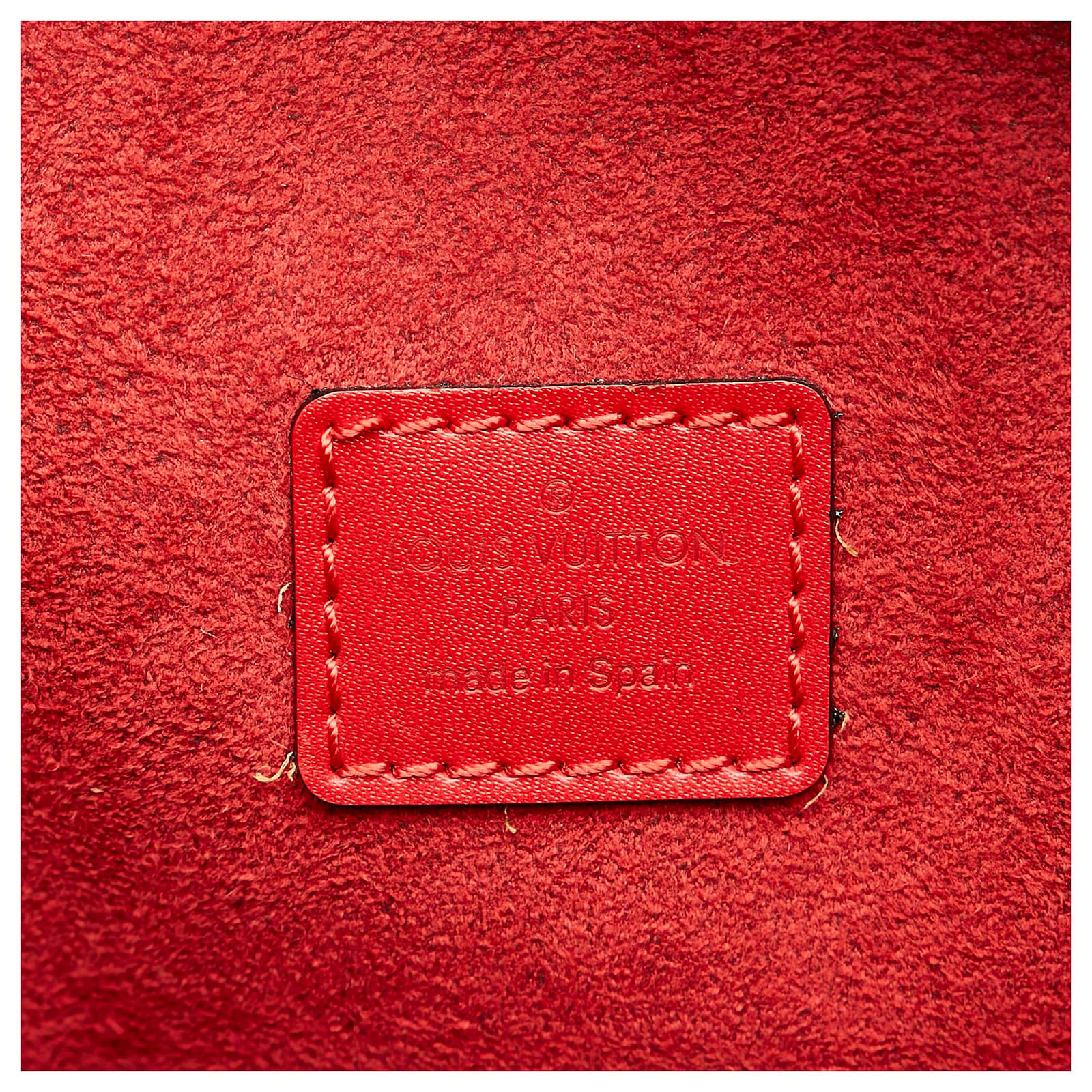 Louis Vuitton Red Epi Voltaire Leather ref.711765 - Joli Closet