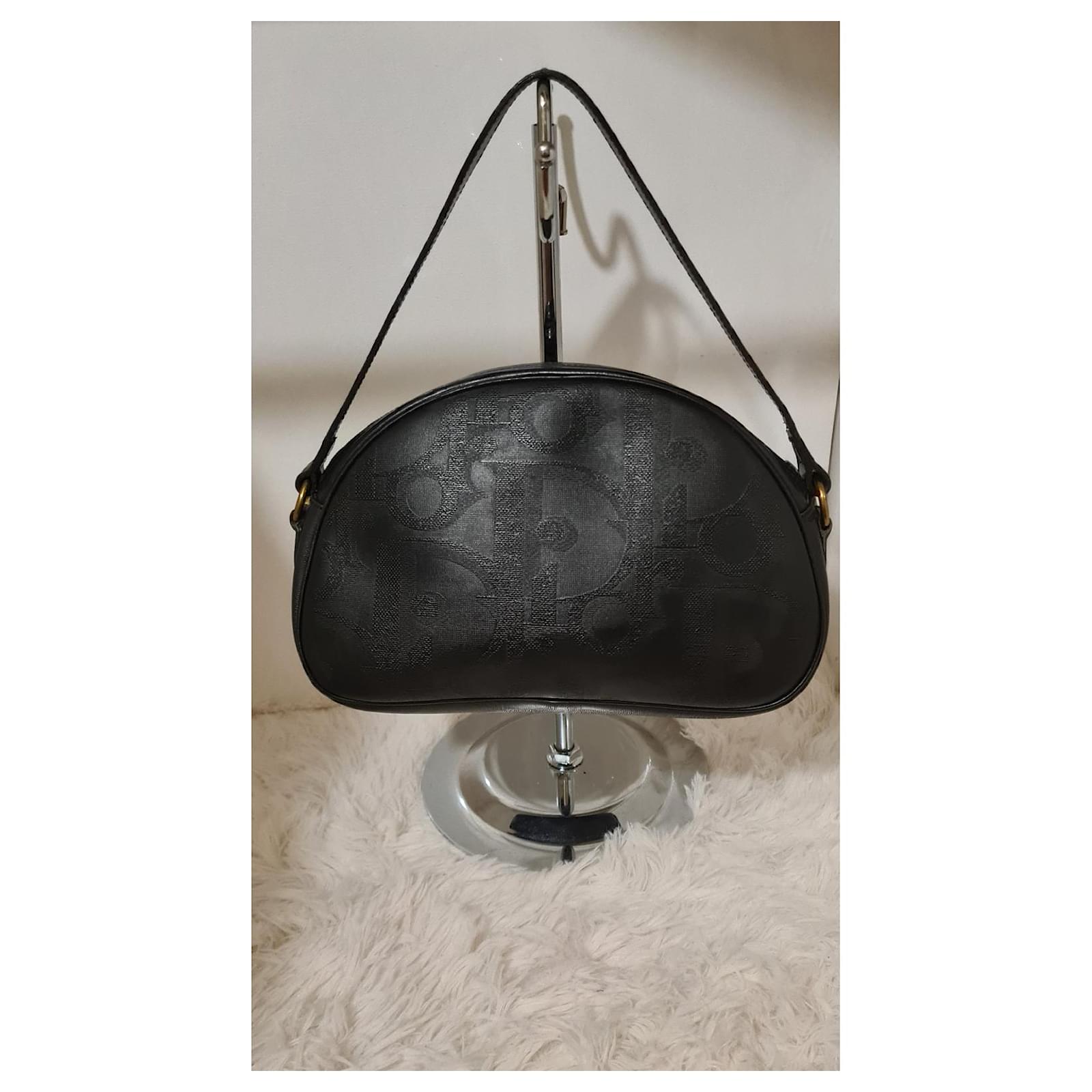 Christian Dior Handbags Black Leather ref.712527 Joli Closet