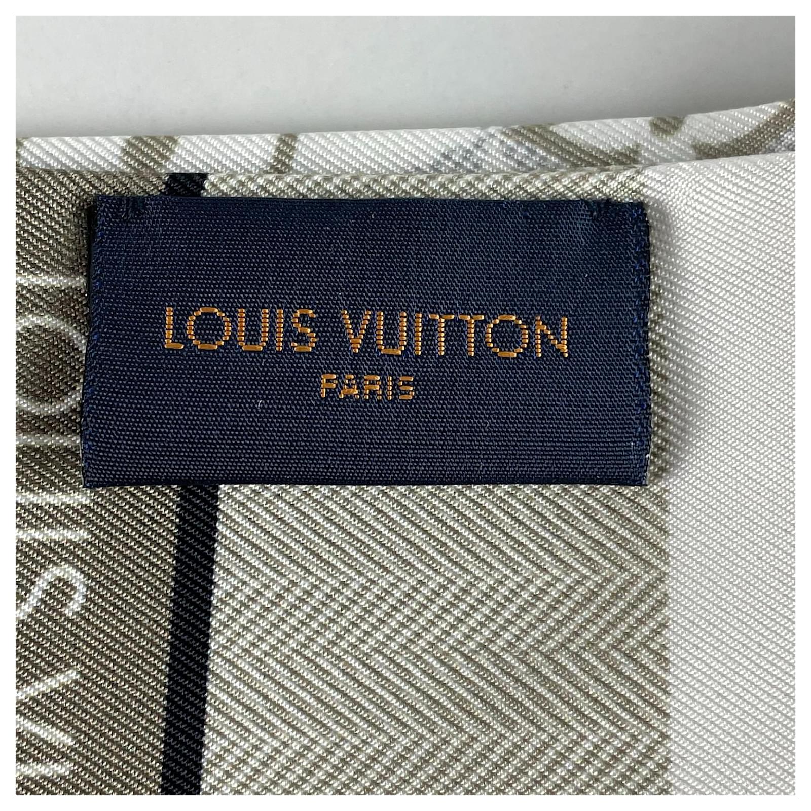 Louis Vuitton Since 1854 Navy Silk Bandeau – Designer Exchange Ltd