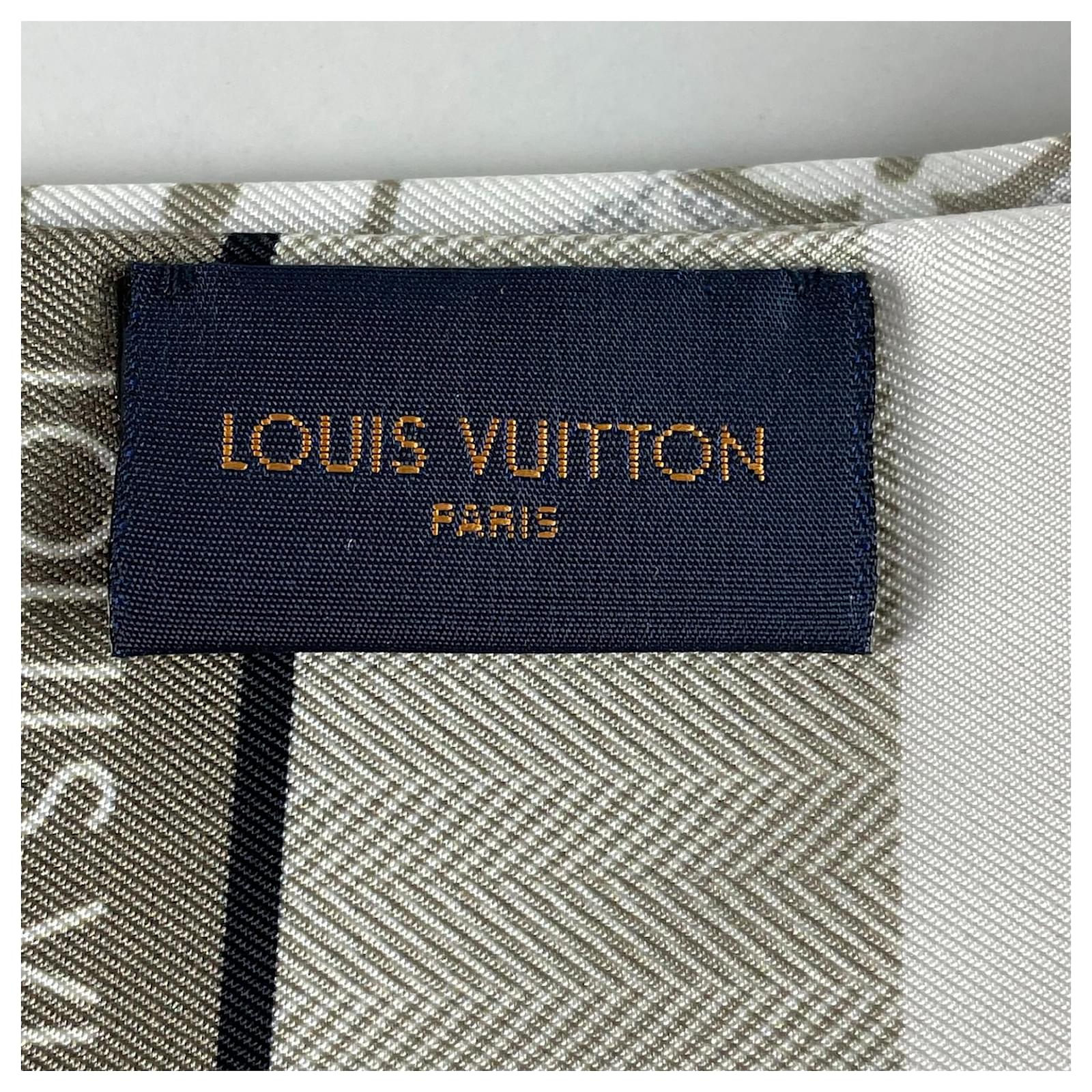 Louis Vuitton Bandeau Since 1854 Beige Silk ref.713352 - Joli Closet