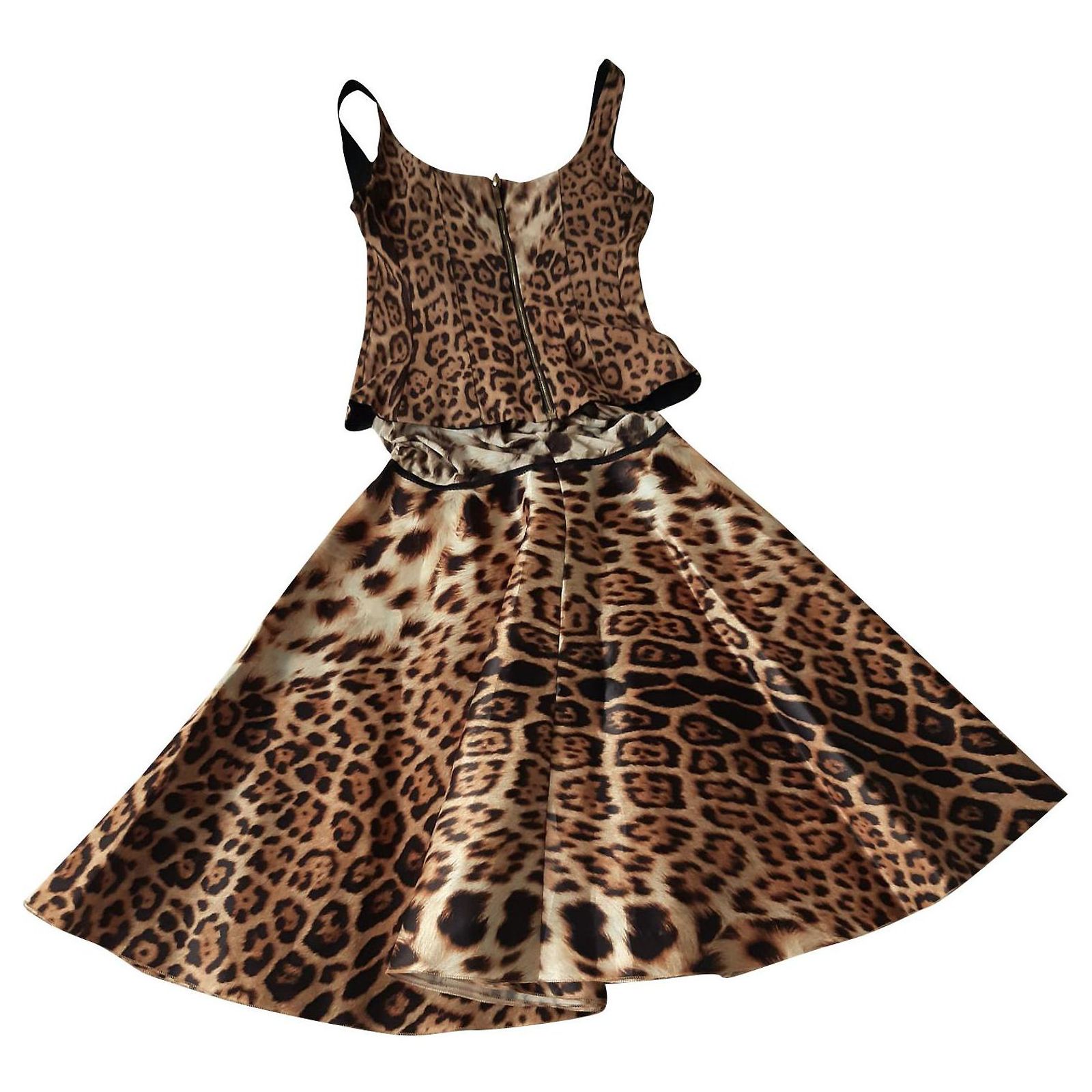 Jupe Roberto Cavalli Class Femme Taille 44 / 10 - Occasion Très Bon état, Vintage, Italie, Noir