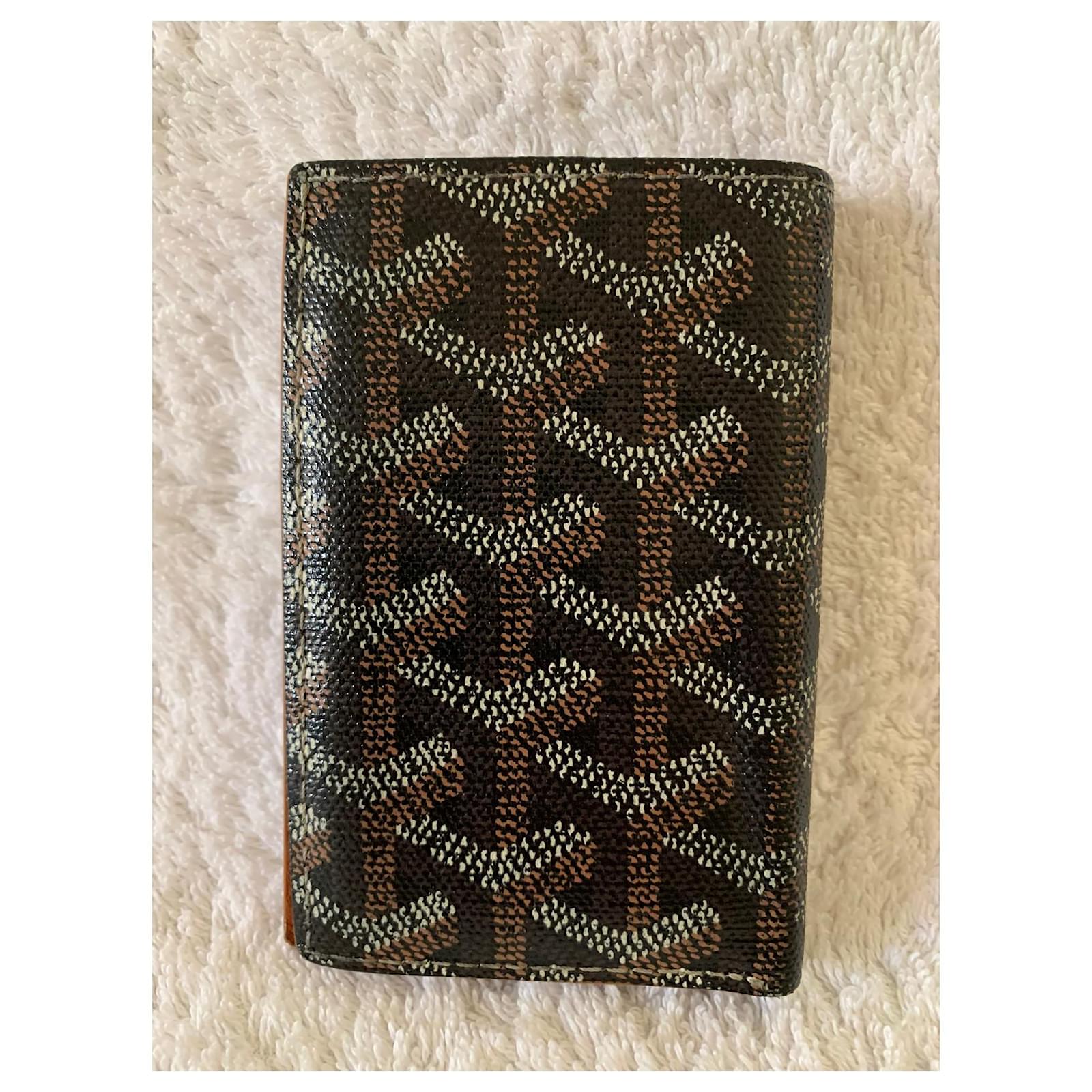 Goyard St. Pierre Leather Mens Wallet, New in Box, Bordeaux, Authentic  Luxury