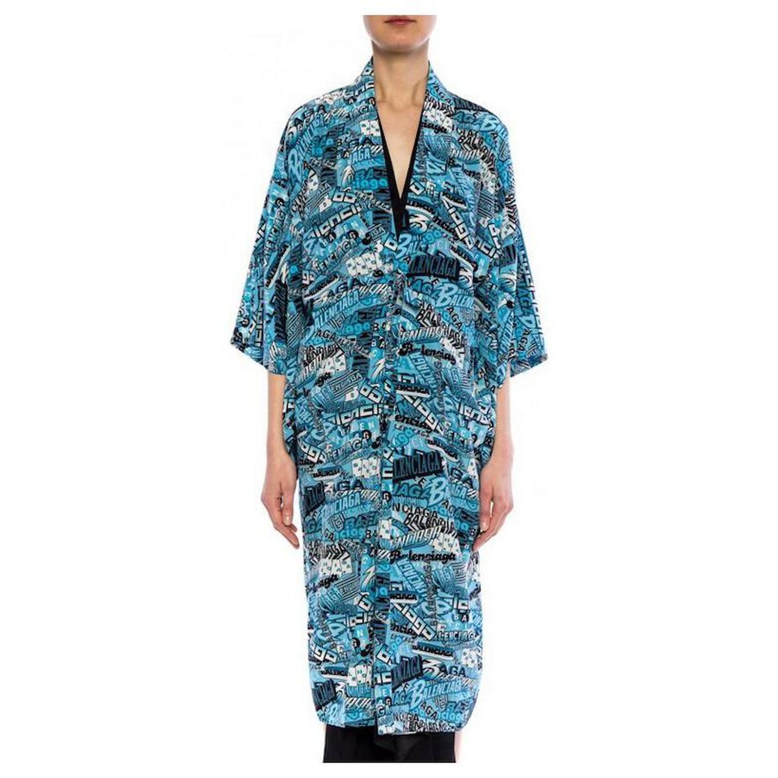 Balenciaga fashion kimono dress