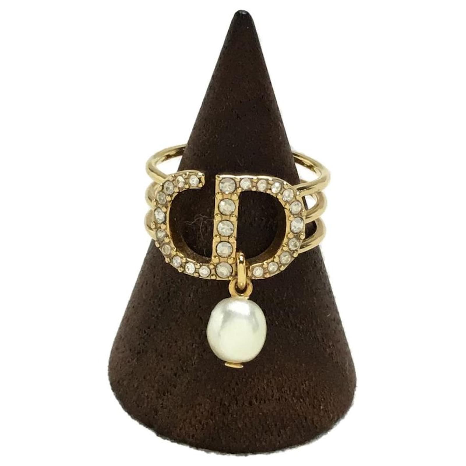 Christian Dior Ring Gold hardware Gold ref.715686 Joli Closet